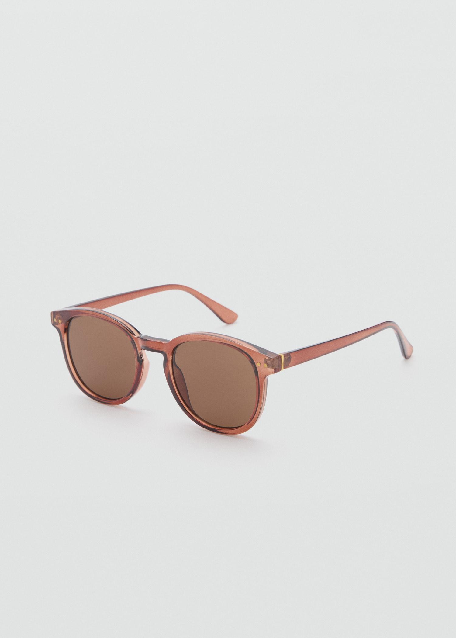Round-framed sunglasses - Men | MANGO USA Product Image