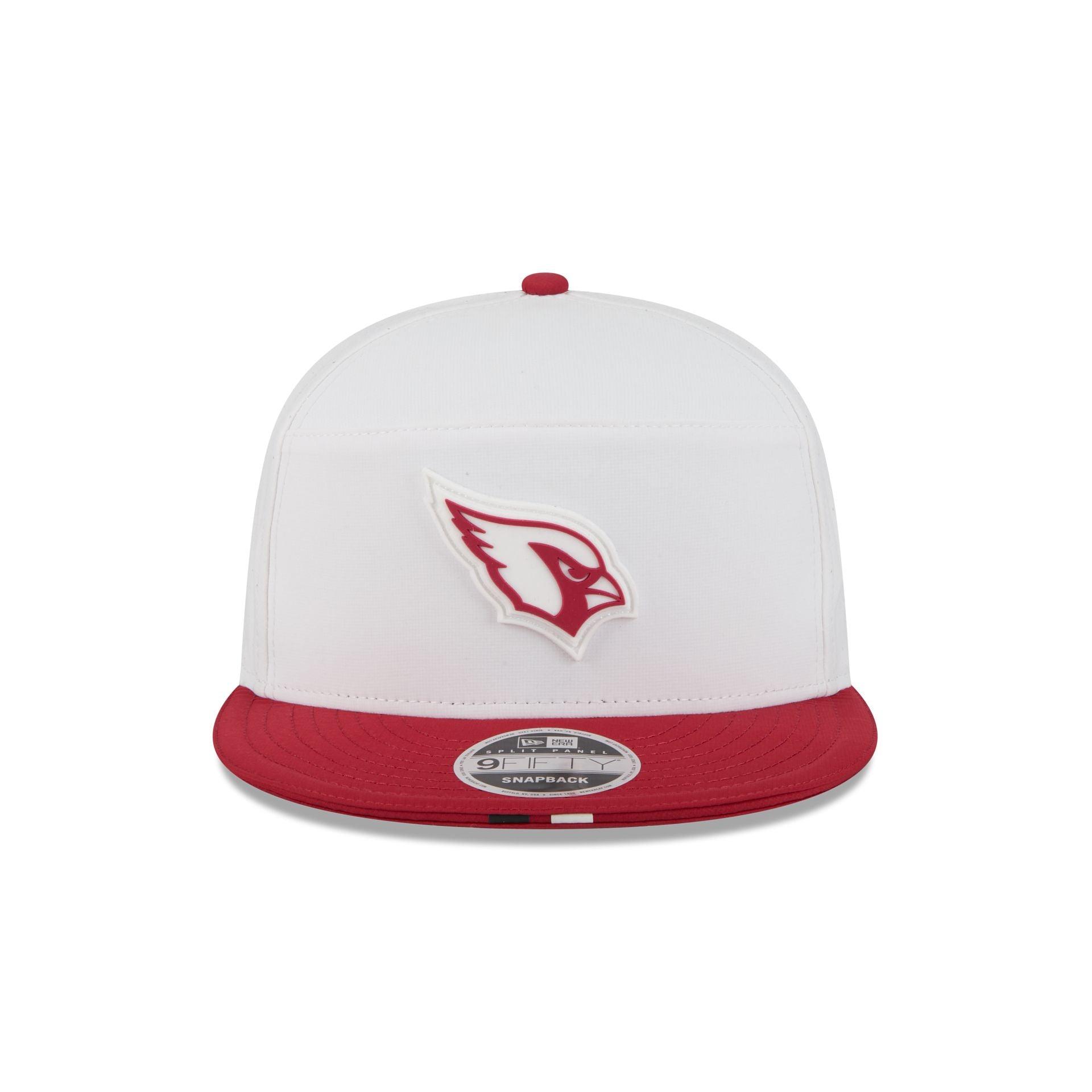 Arizona Cardinals 2025 Training Split Panel 9FIFTY Snapback Hat Male Product Image