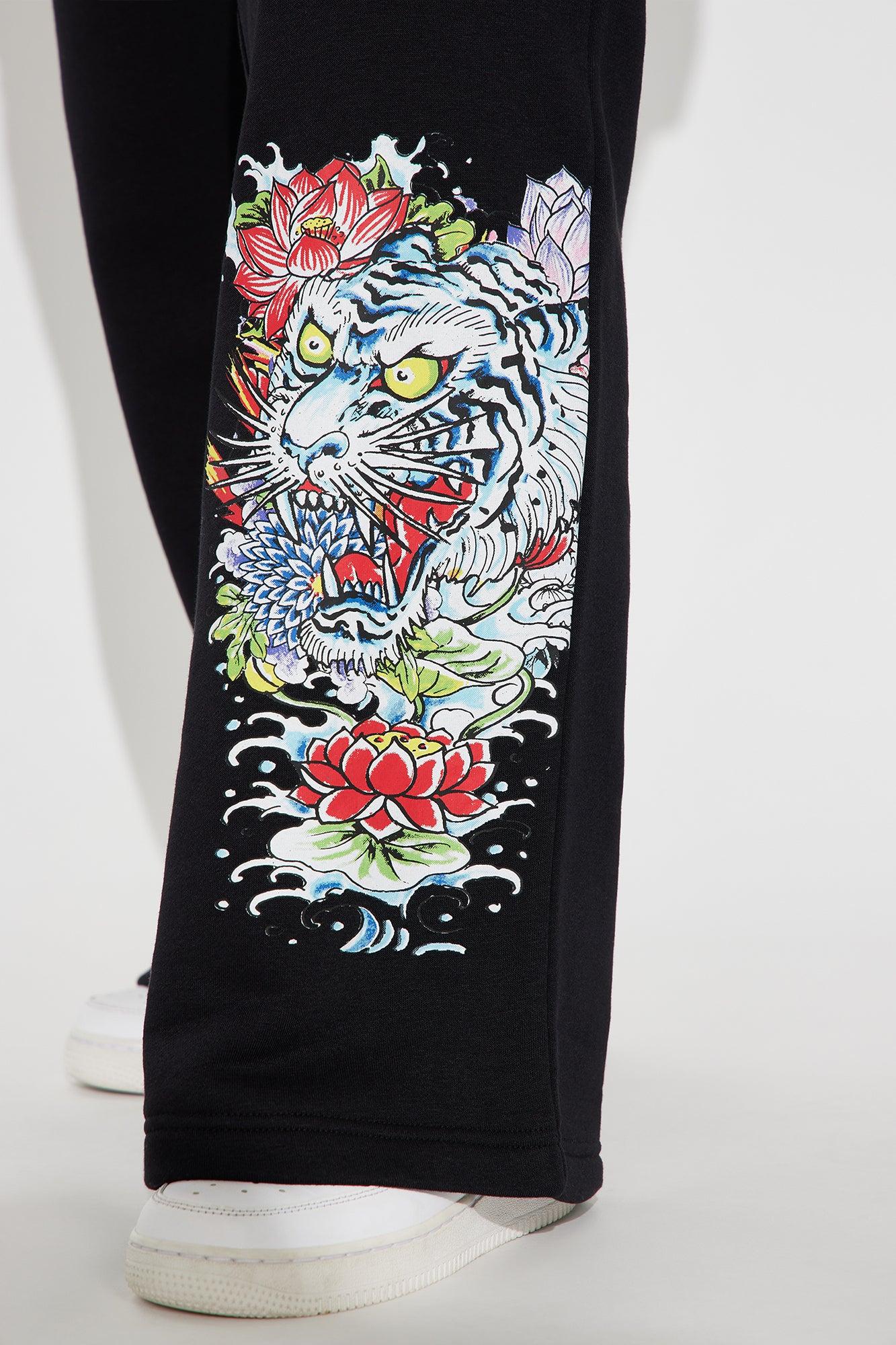 Ed Hardy Dreams Pant Set - Black Product Image