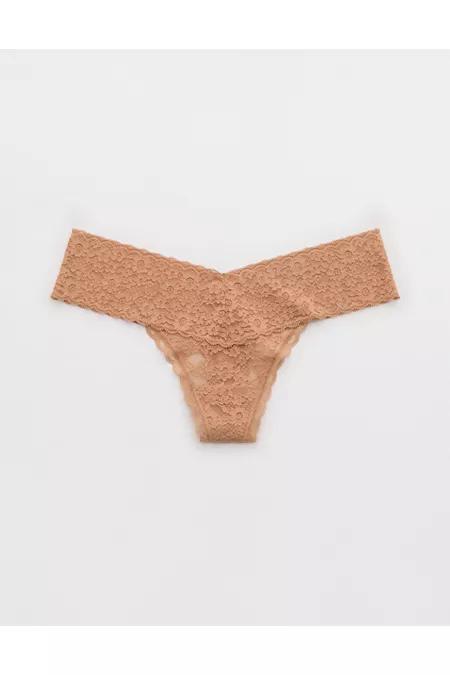 Show Off Vintage Lace Thong Underwear Women's Product Image
