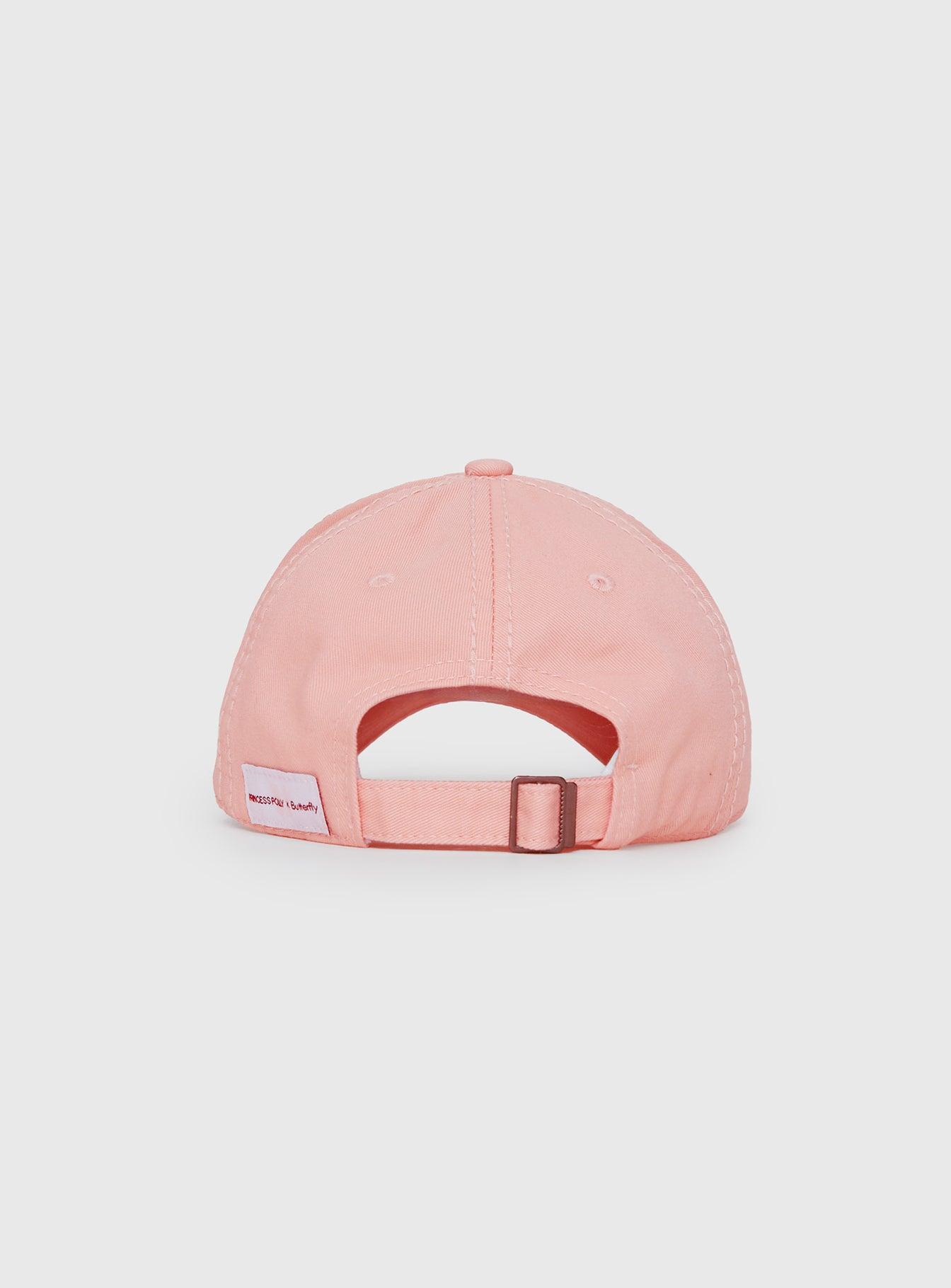 Princess Polly X Butterfly Foundation Charity Merch Cap Pink Product Image