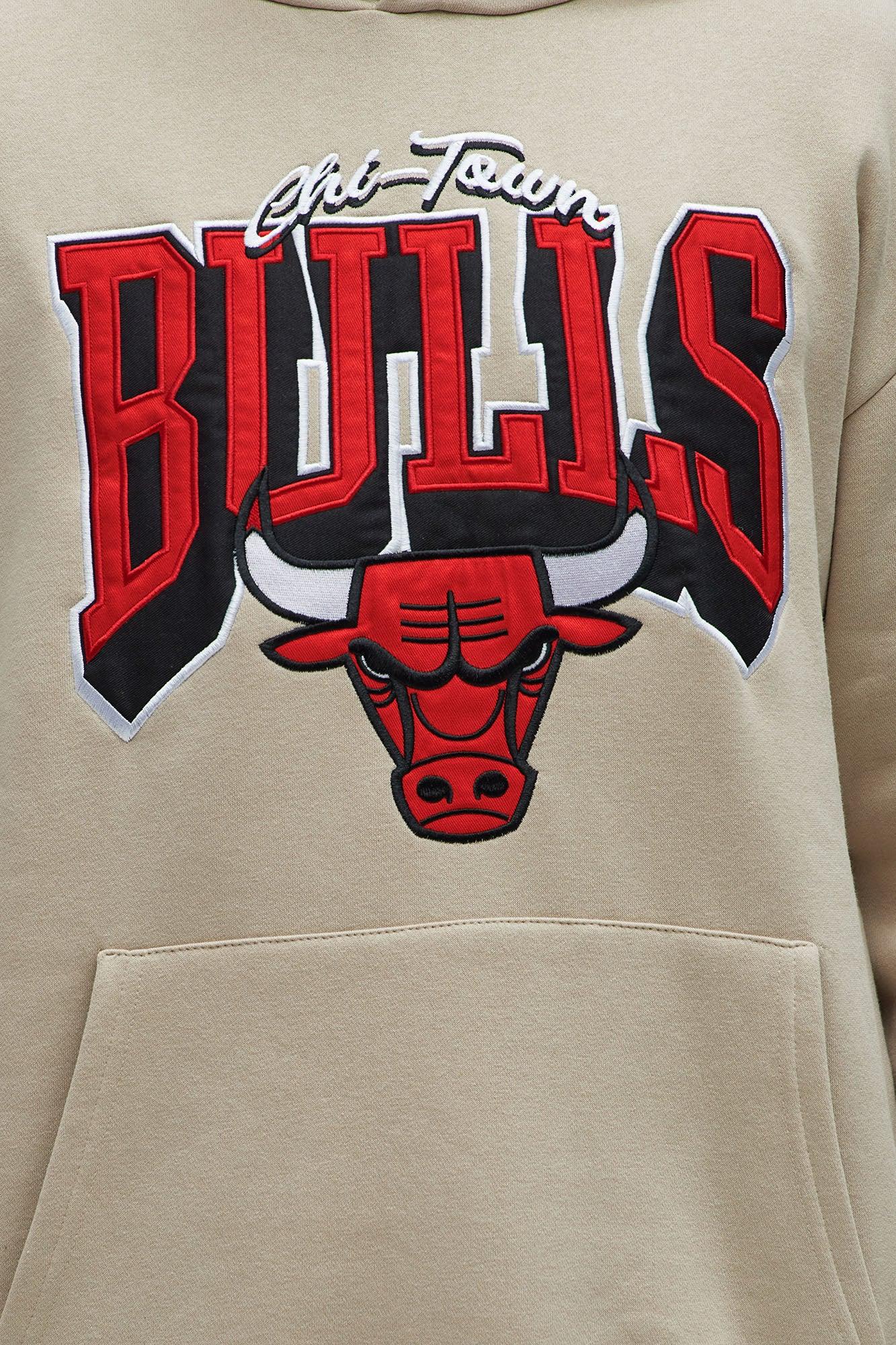 Bulls City Connect Hoodie - Sand Male Product Image