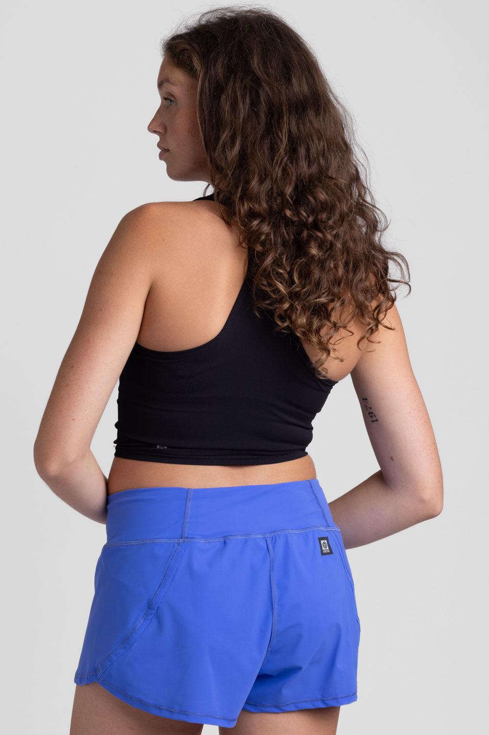 Poppy Run Short - Periwinkle Female Product Image