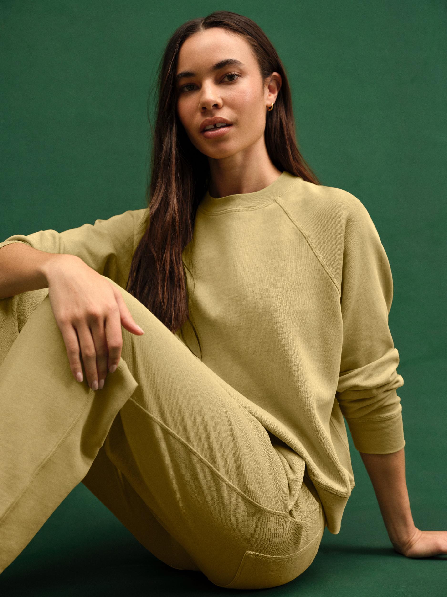 Organic Lightweight Terry Sweatpants Female Product Image