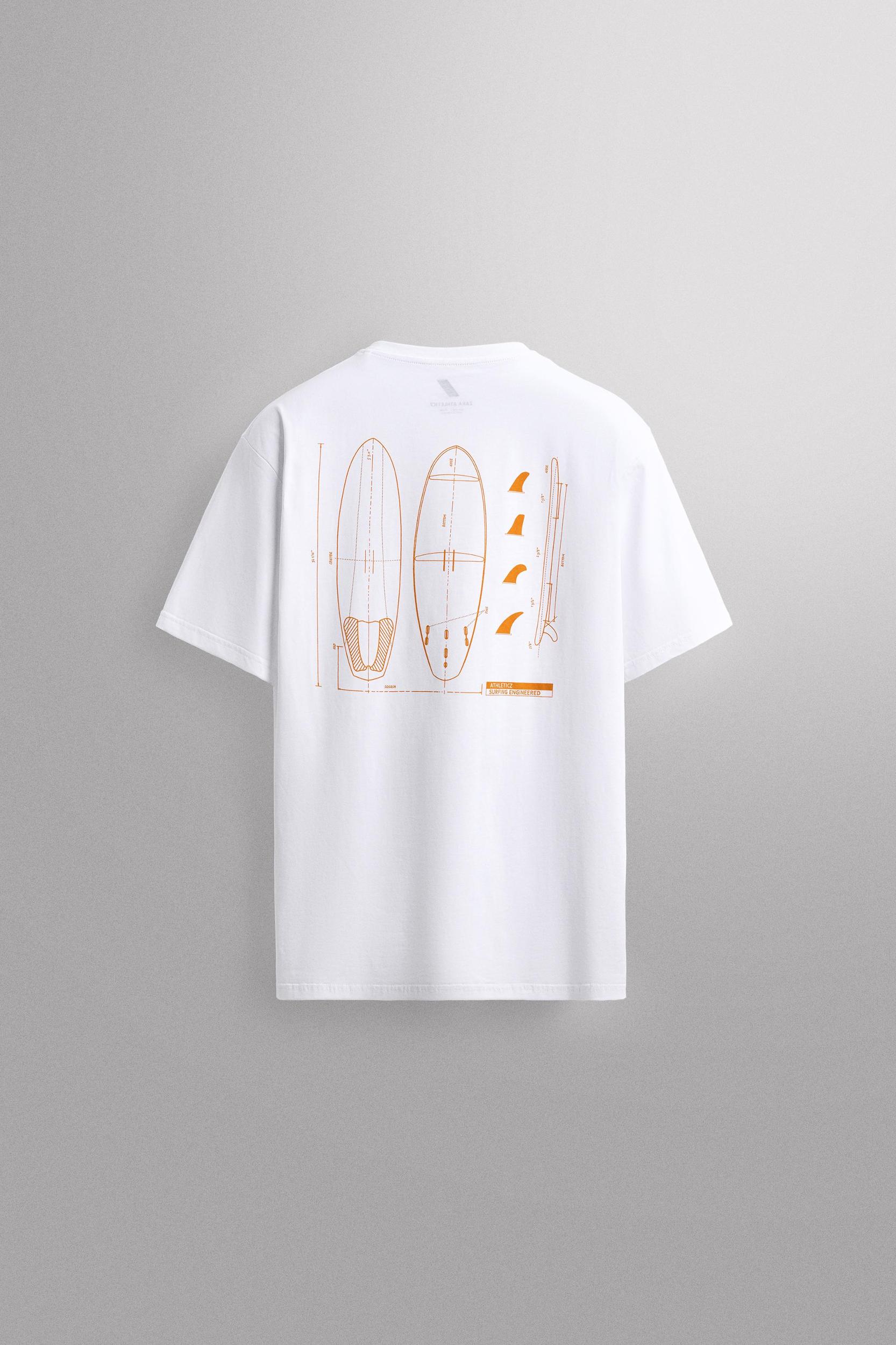 SURFBOARD PRINT T-SHIRT Product Image