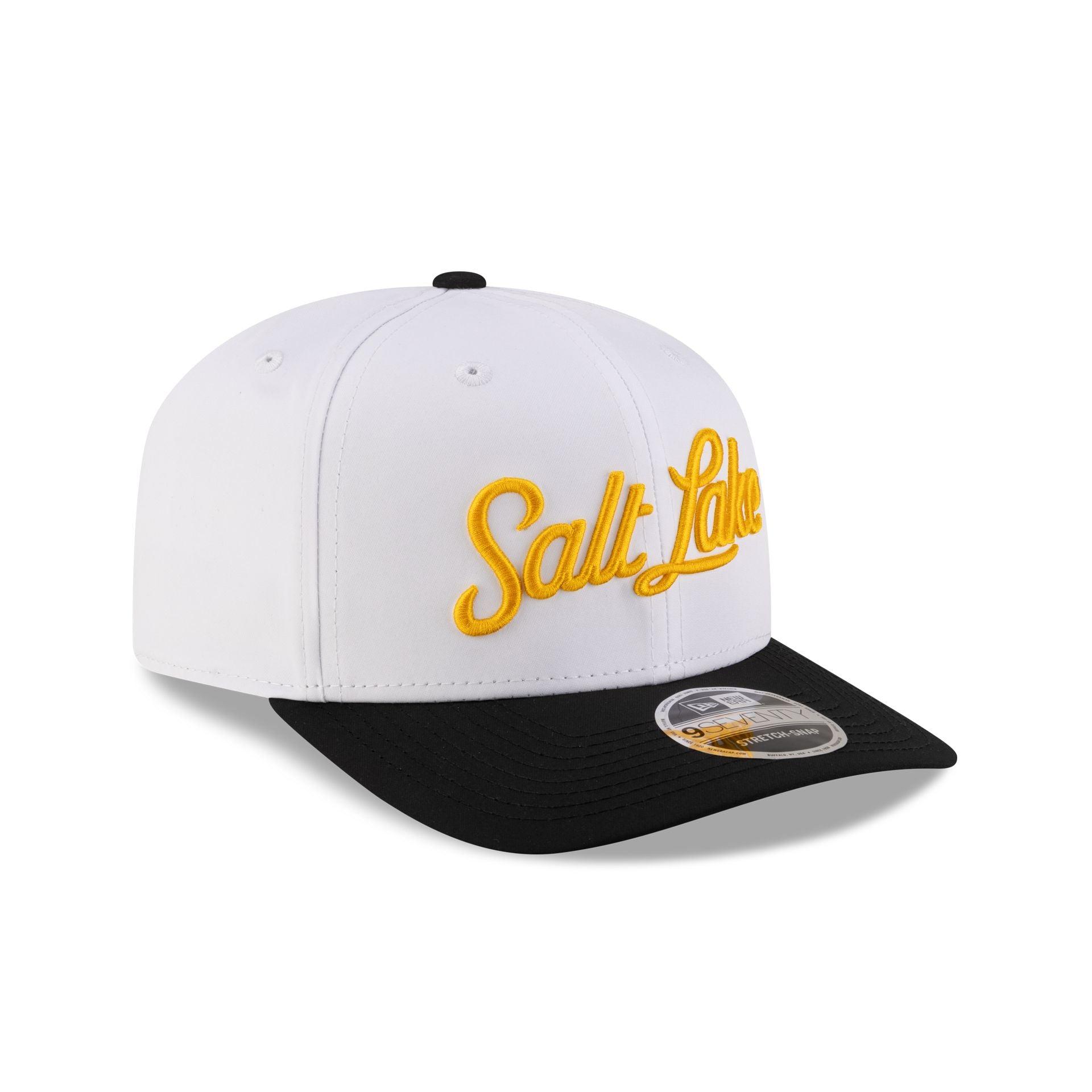 Hub City Spartanburgers Optic White 9SEVENTY Stretch-Snap Hat Male Product Image