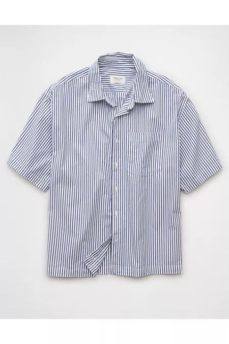 AE Poolside Poplin Striped Button-Up Shirt Men's Product Image