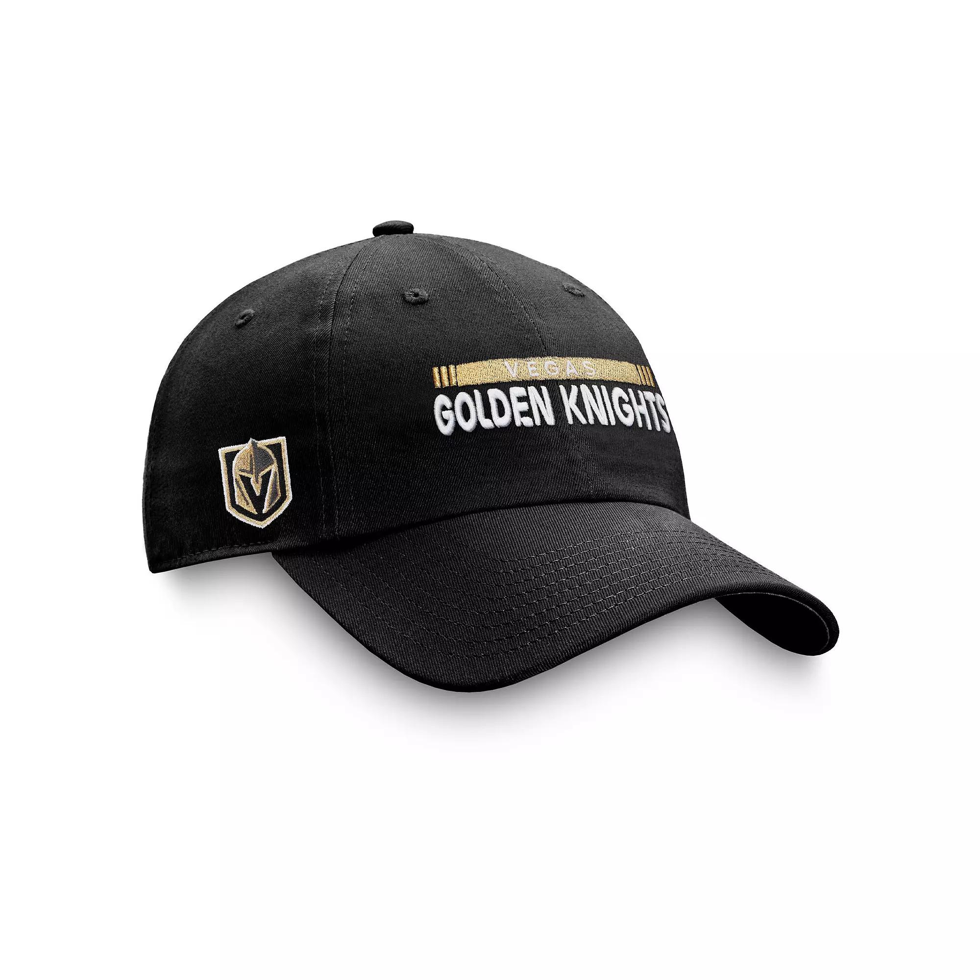 Men's Fanatics Branded Black Vegas Golden Knights Authentic Pro Rink Adjustable Hat, Lvk Black Product Image