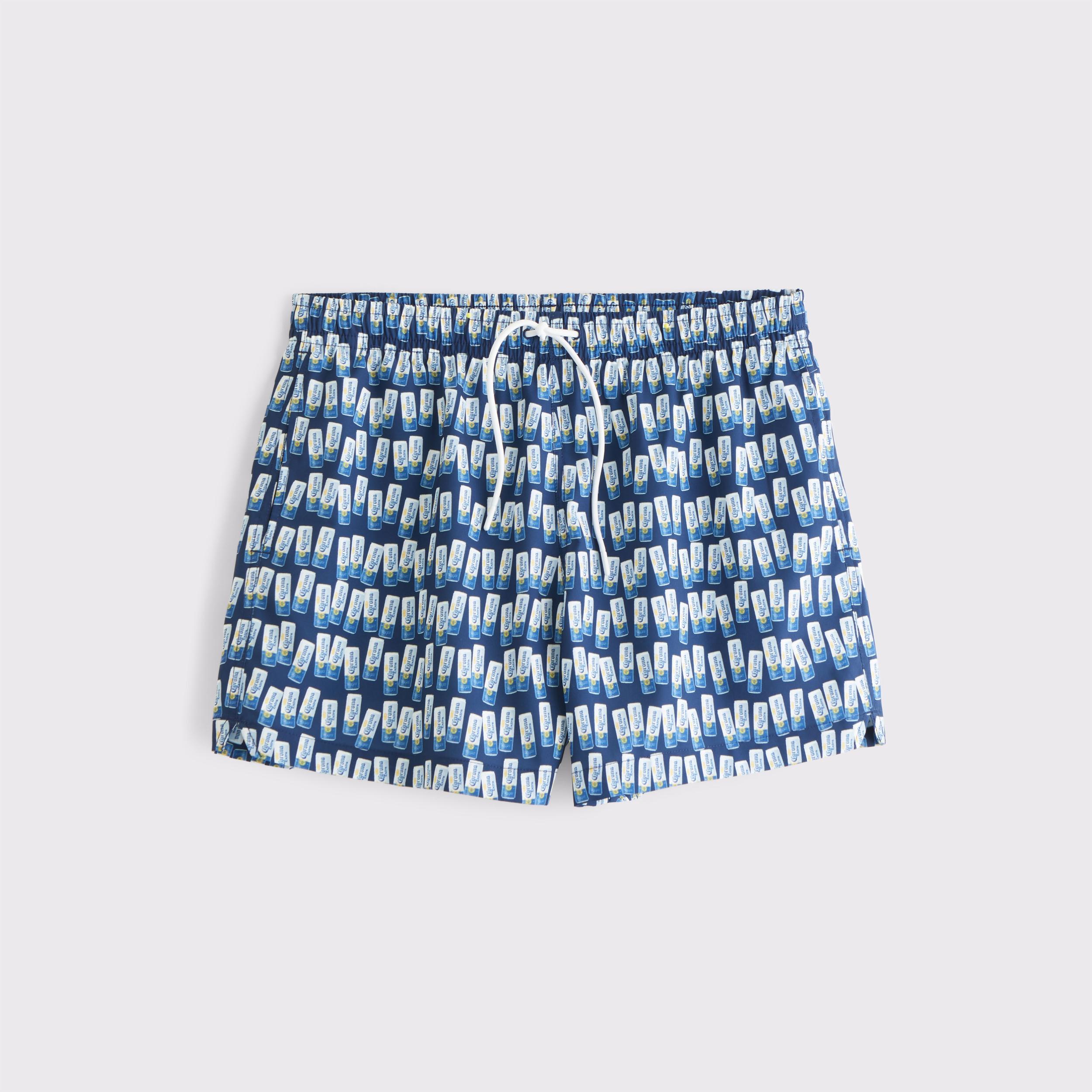 Pull-On Micro-Seersucker Swim Trunk Product Image