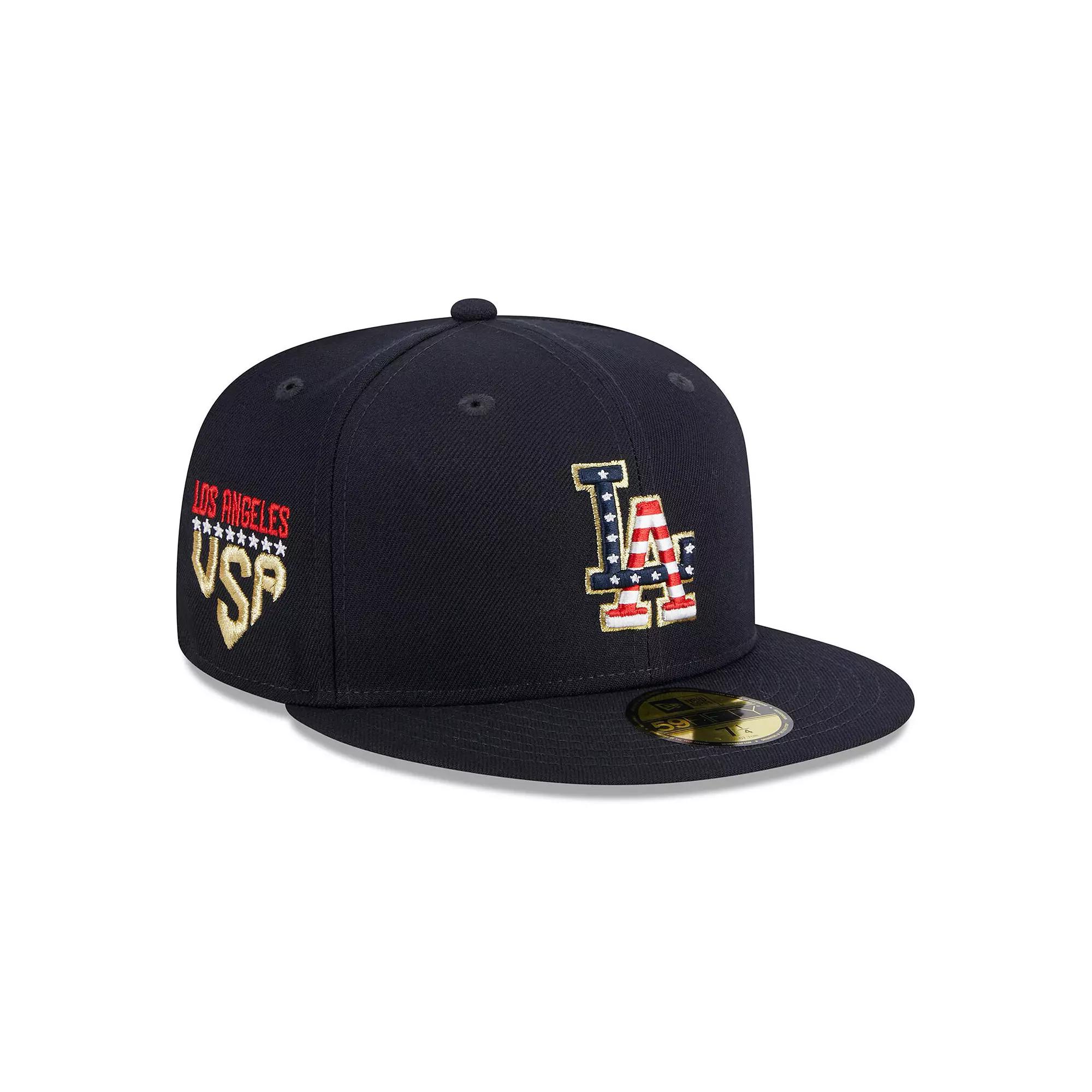 Men's New Era  Navy Houston Astros 2023 Fourth of July 59FIFTY Fitted Hat, Size: 8, Blue Product Image