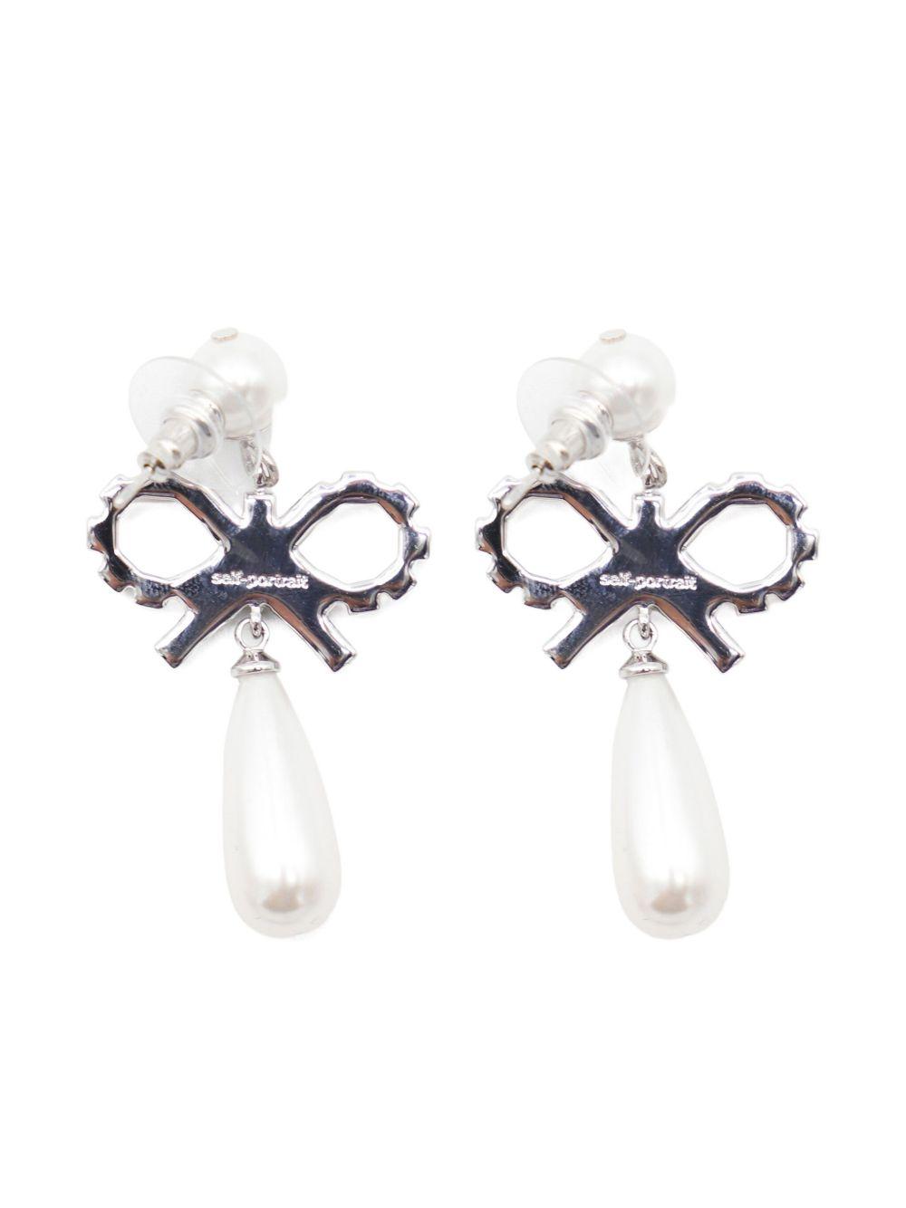 Bow Droplet earrings Product Image