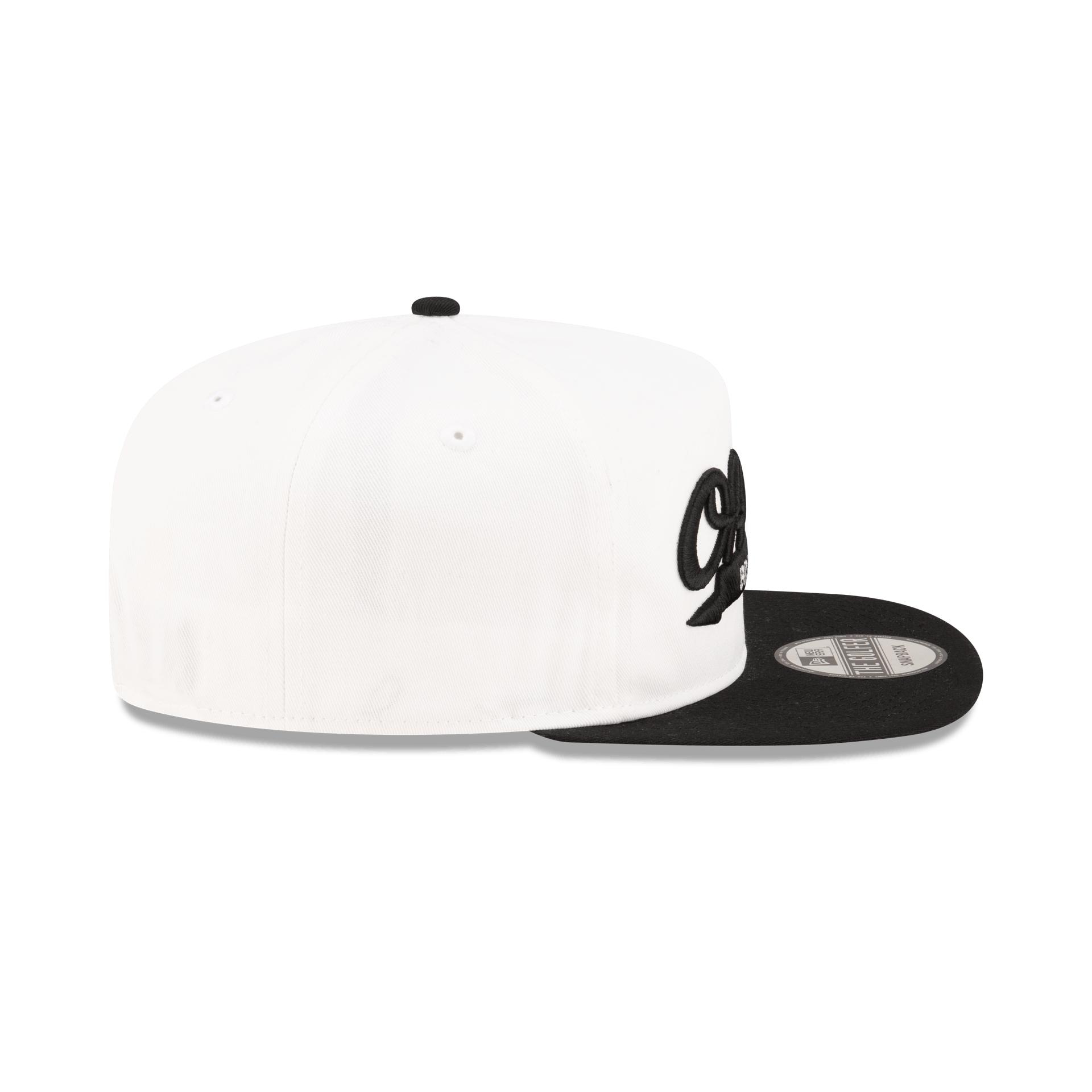 Official College White Golfer Snapback Hat Male Product Image