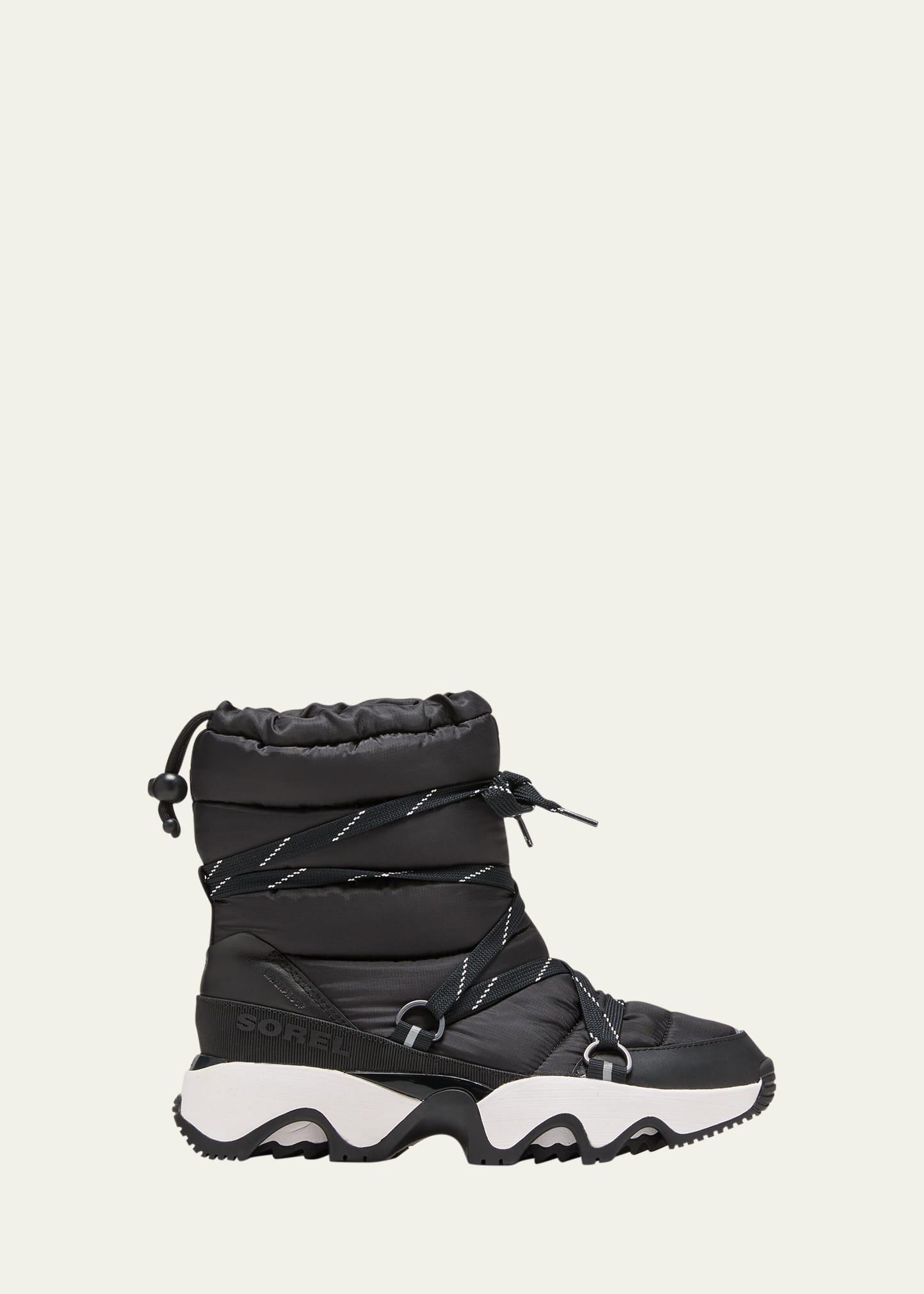 Kinetic Impact Puffy Lace-Up Snow Boots Product Image
