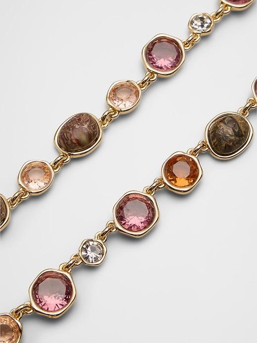 Tonal Glass Necklace Product Image