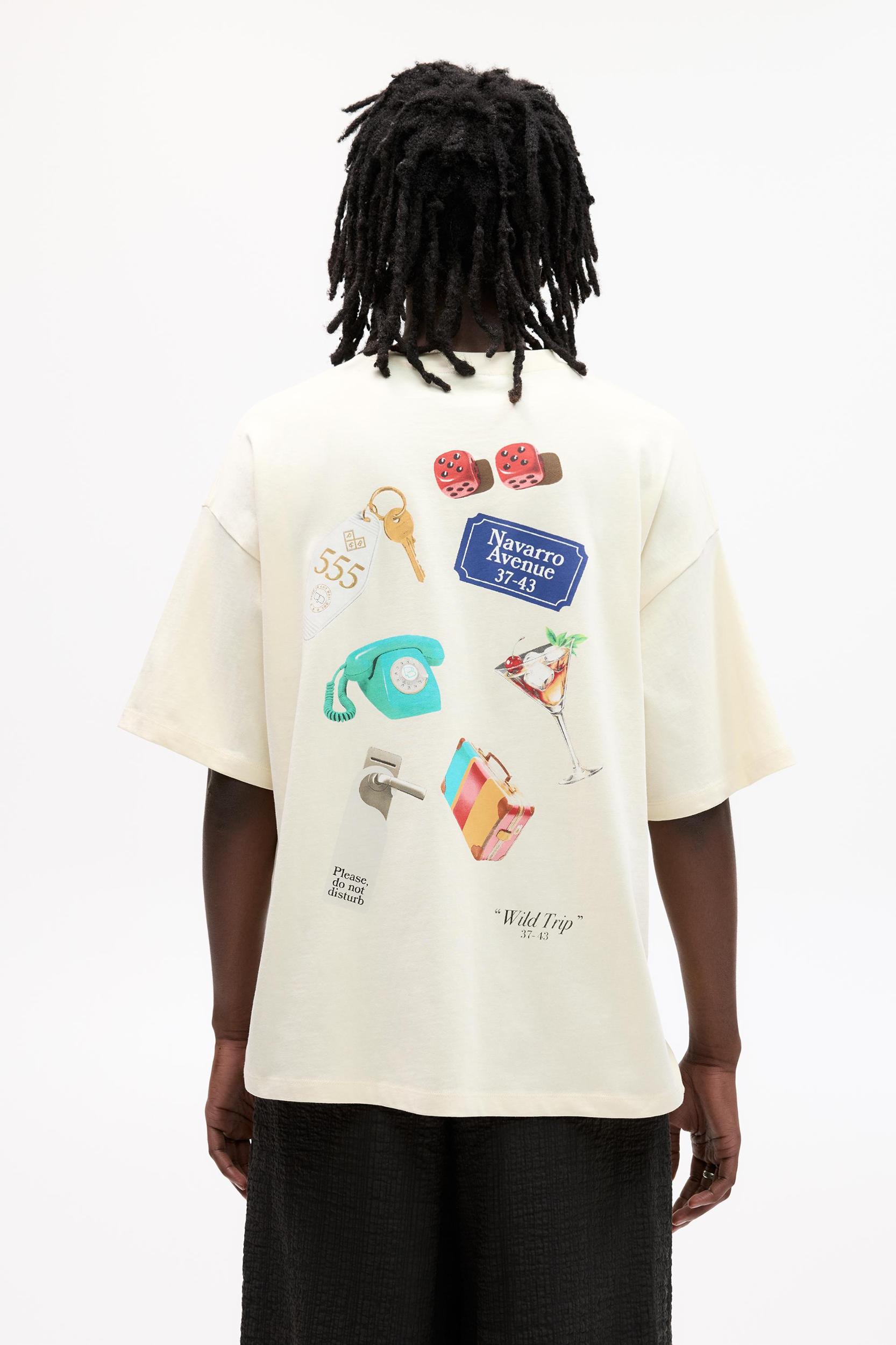 Dice graphic T-shirt Product Image