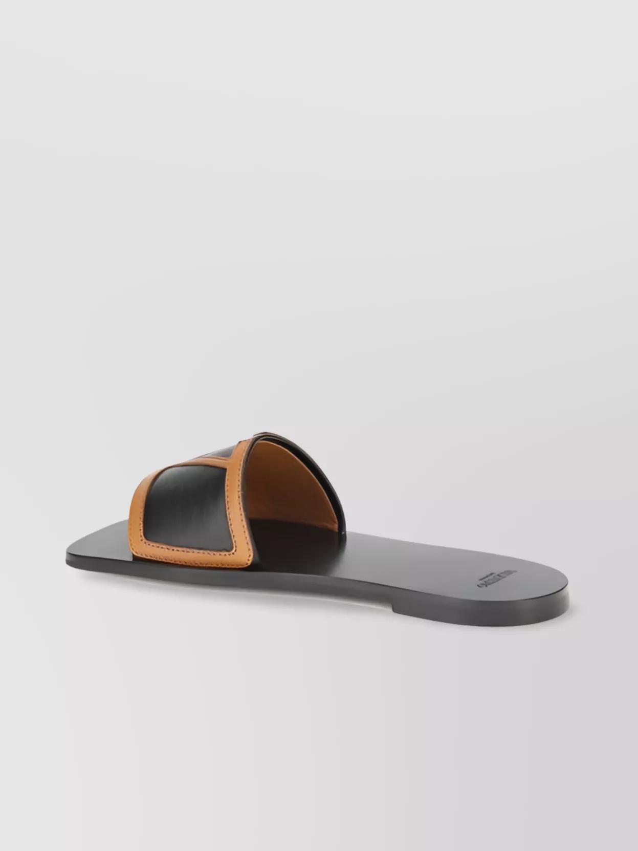 VALENTINO GARAVANI Viva Superstar Slide Sandal In Nappa Leather In Black Product Image