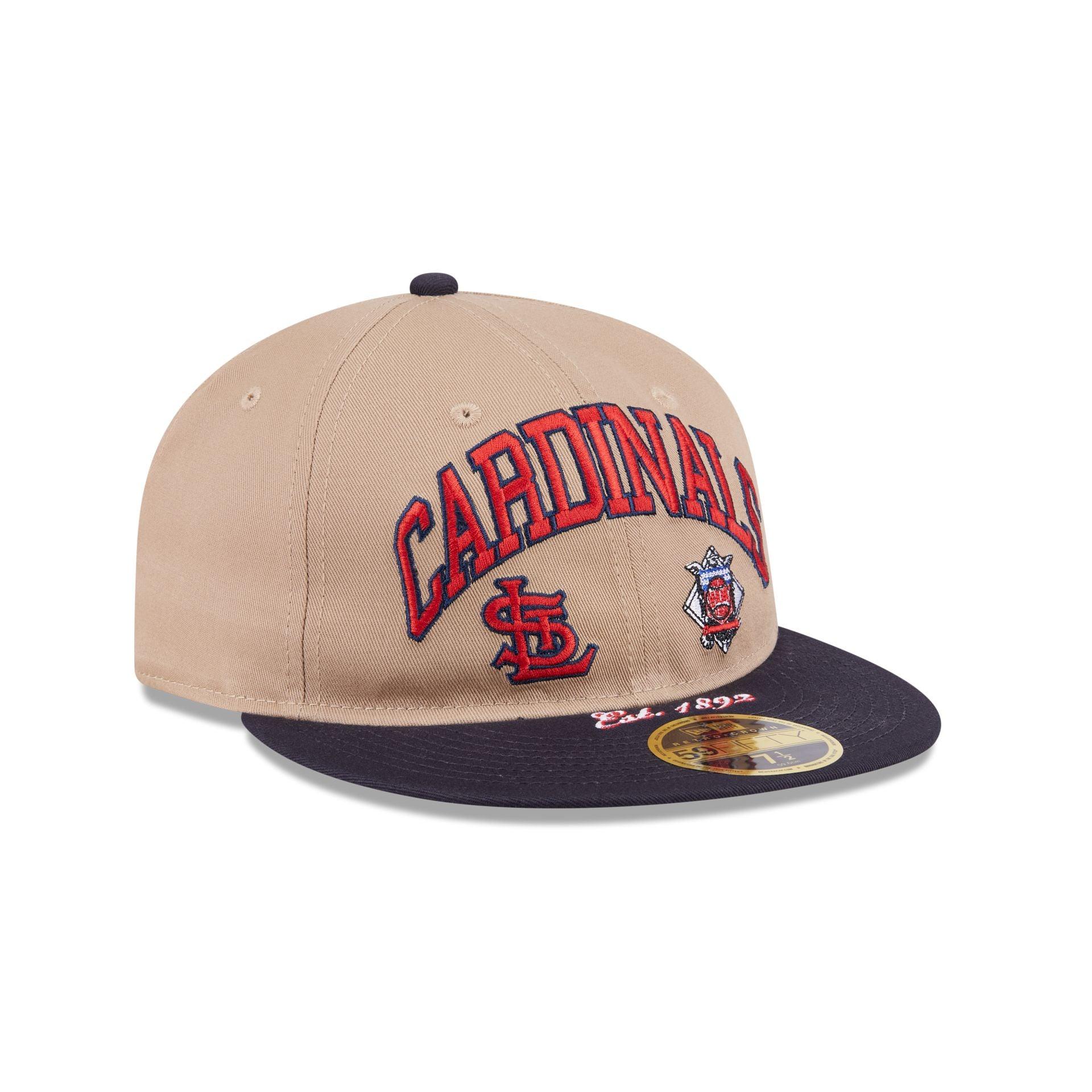 St. Louis Cardinals Camel Retro Crown 59FIFTY Fitted Hat Male Product Image