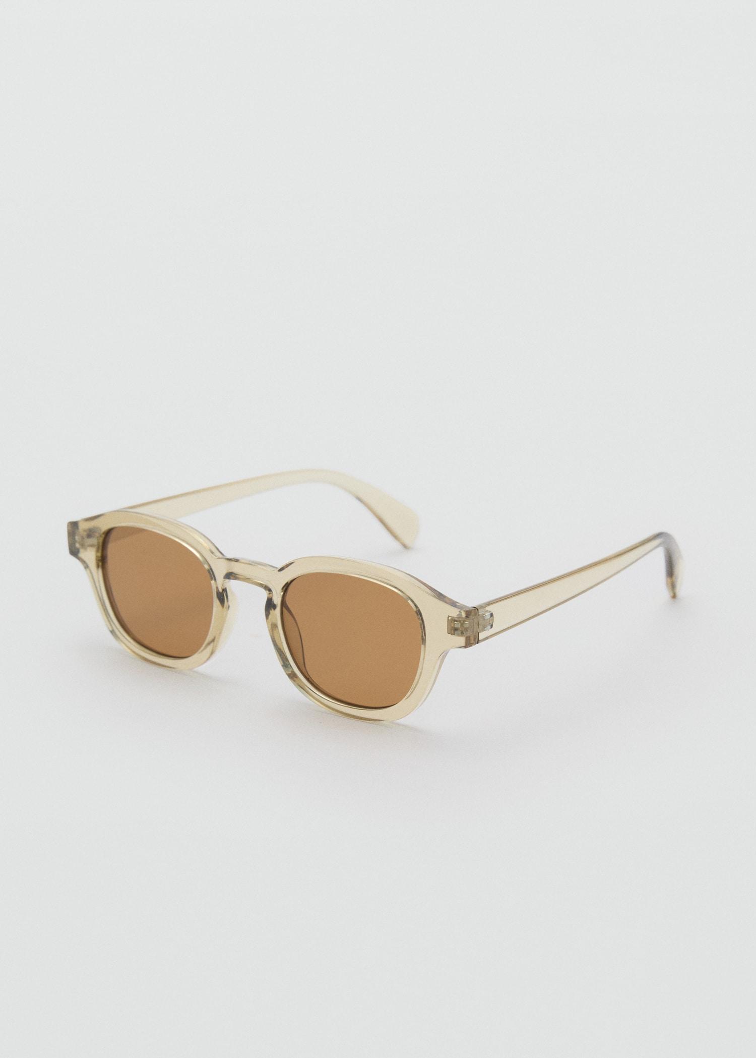 Semi-transparent frame sunglasses - Men | MANGO USA Product Image
