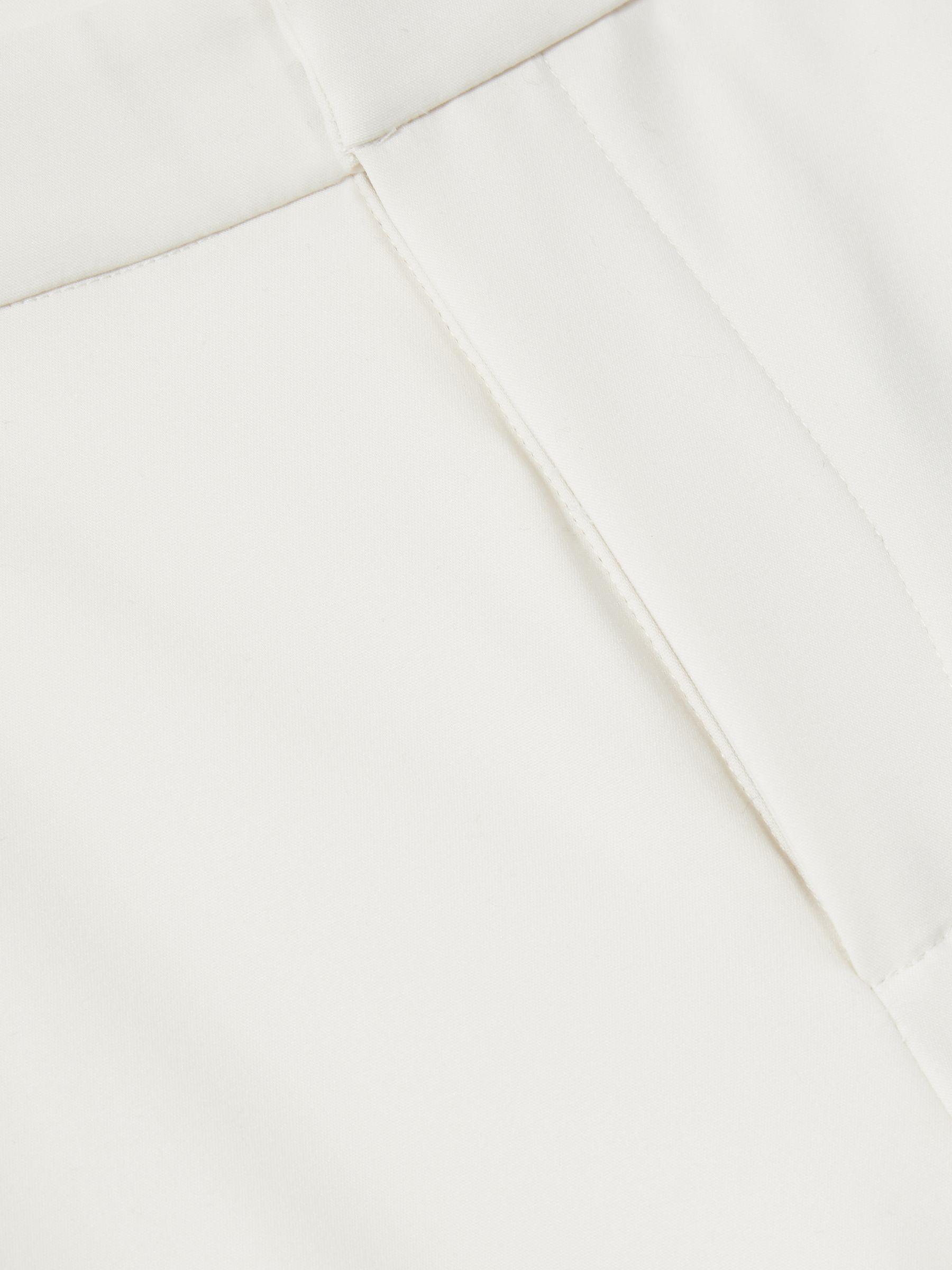 Good American Straight-Leg Trousers in Ivory Product Image