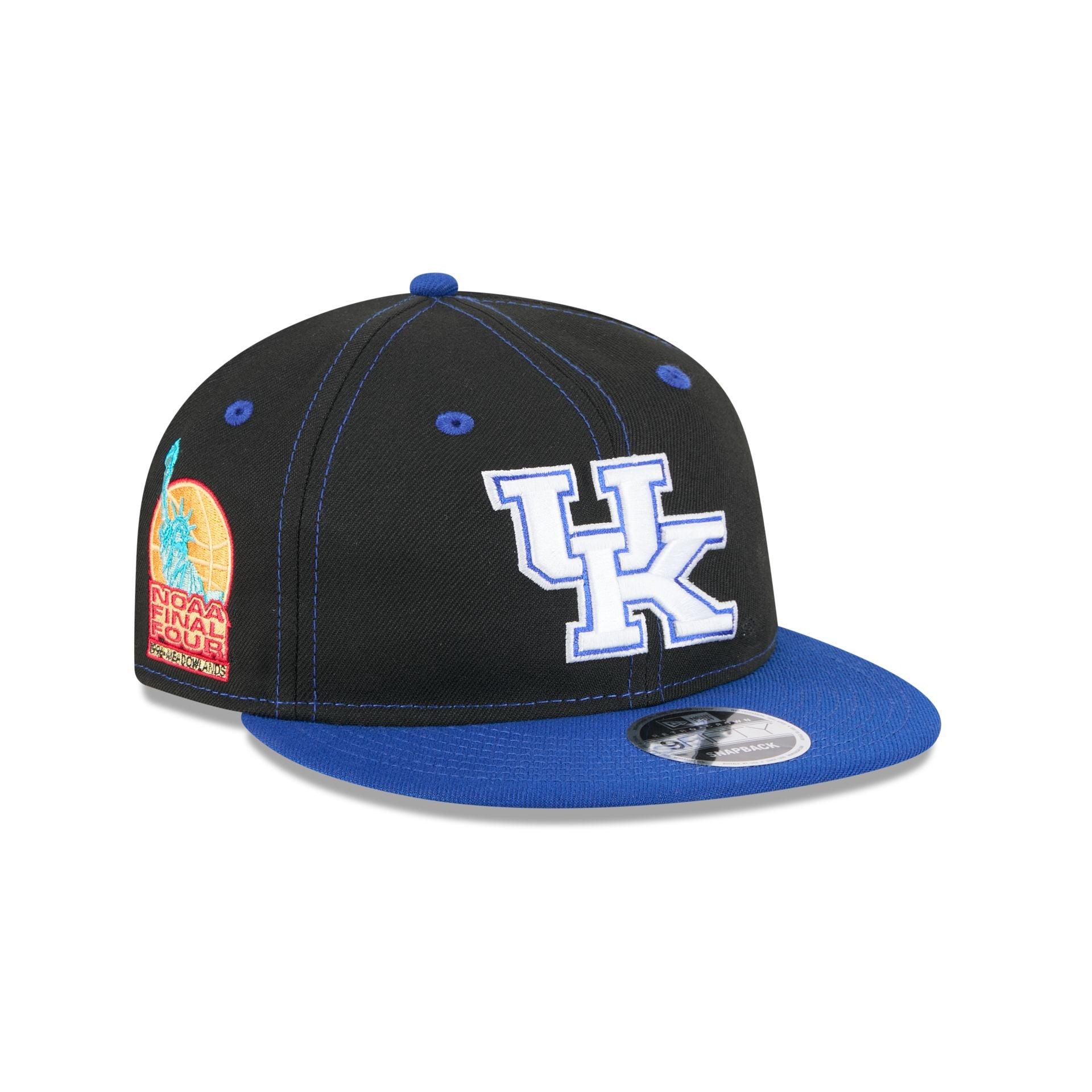Kentucky Wildcats Tournament Side Patch Retro Crown 9FIFTY Strapback Hat Male Product Image