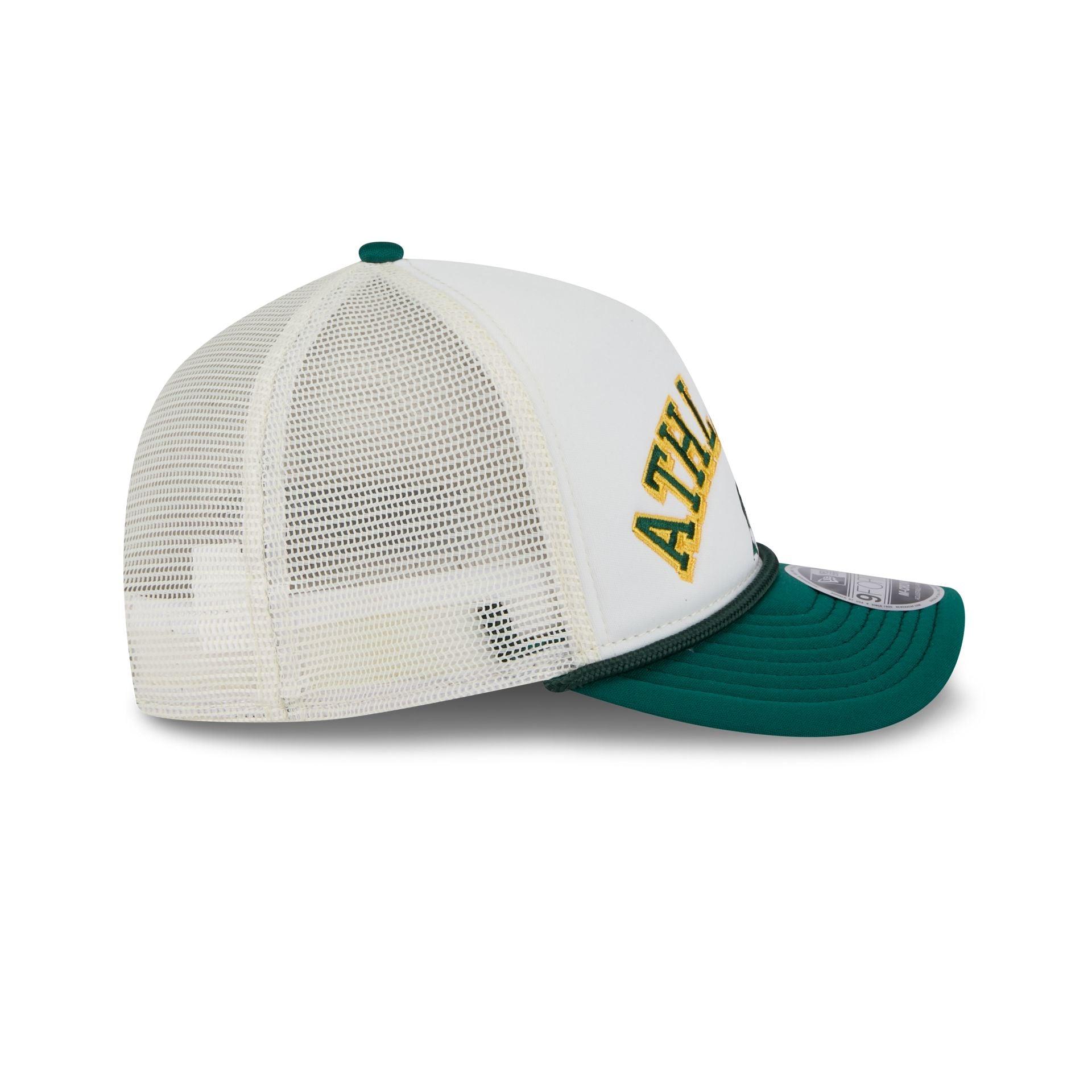 Athletics Chrome Arch 9FORTY M-Crown A-Frame Trucker Hat Male Product Image