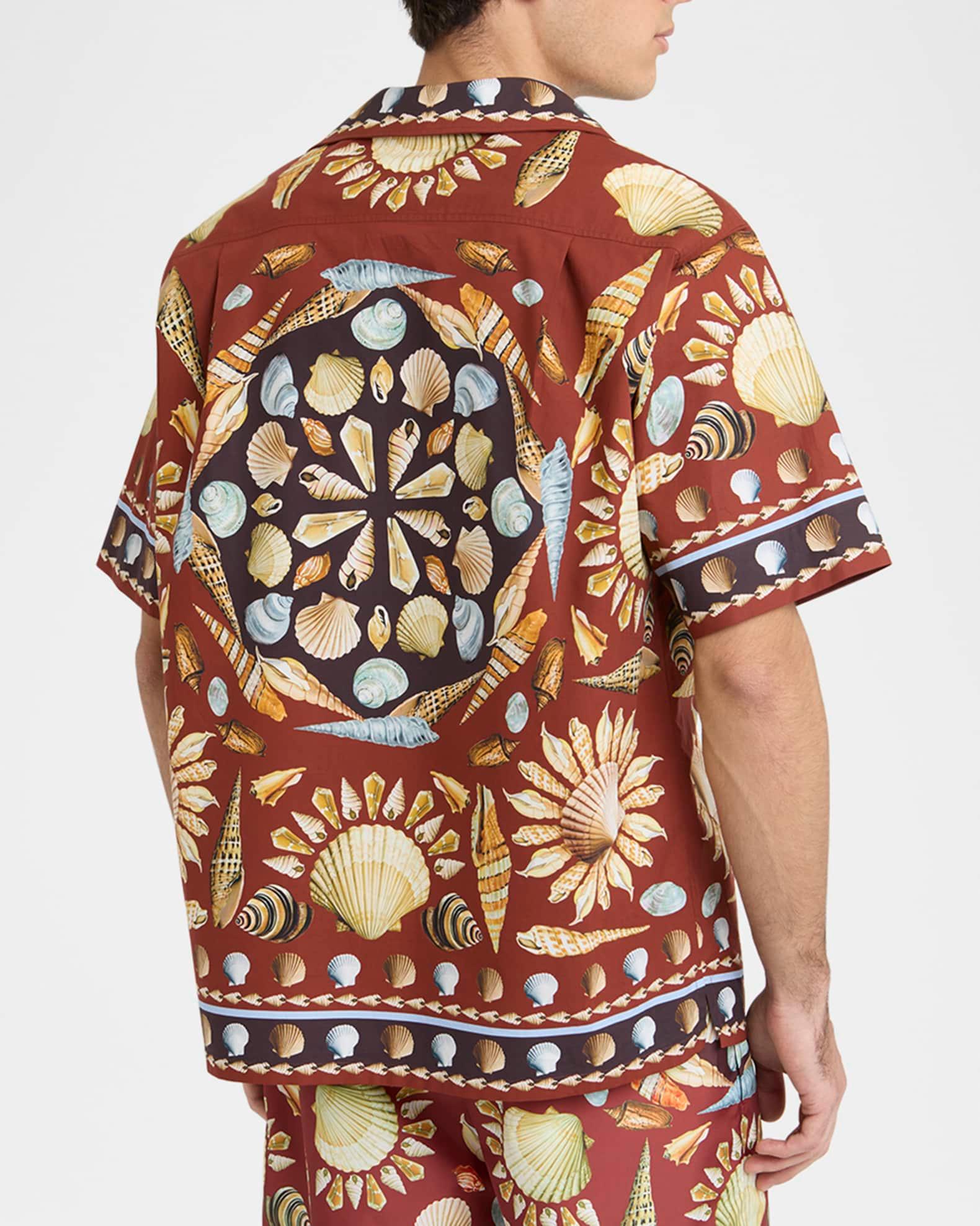 Men's Costiera Printed Camp Shirt Product Image