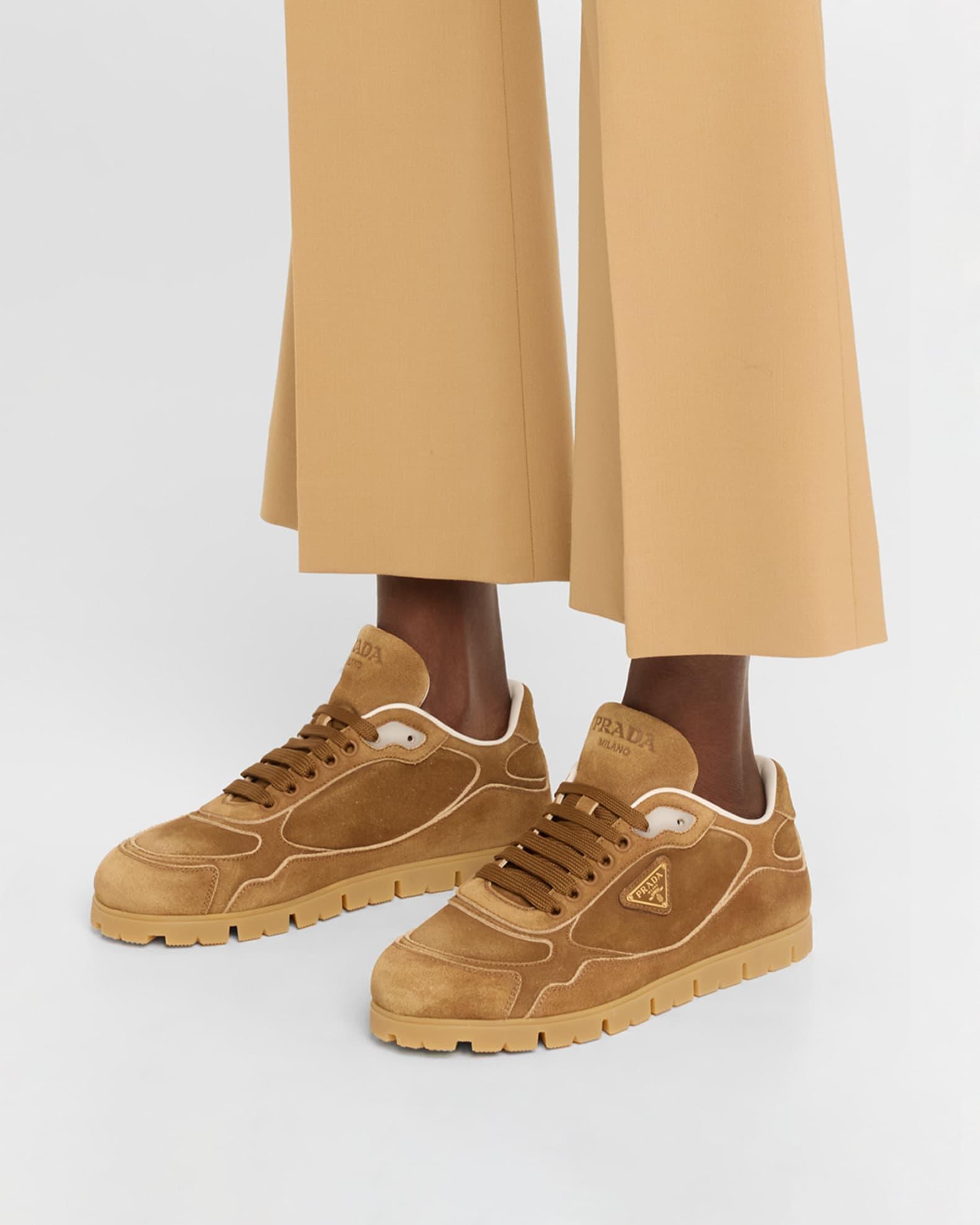 Trail Suede Low-Top Sneakers Product Image