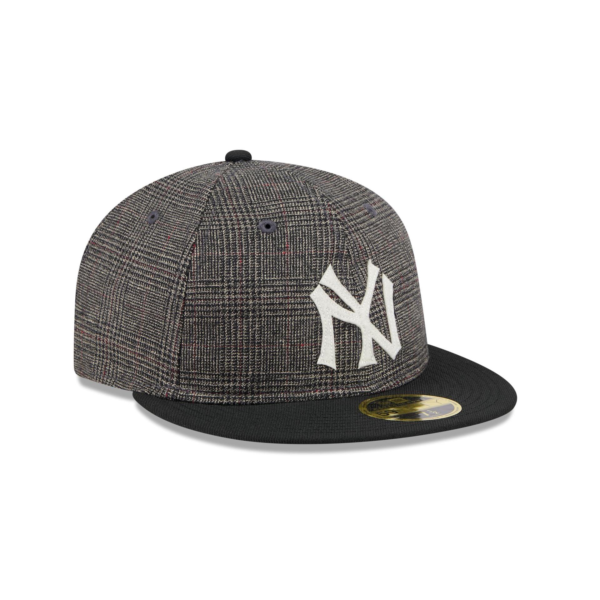 New York Yankees Plaid Retro Crown 59FIFTY Fitted Hat Male Product Image