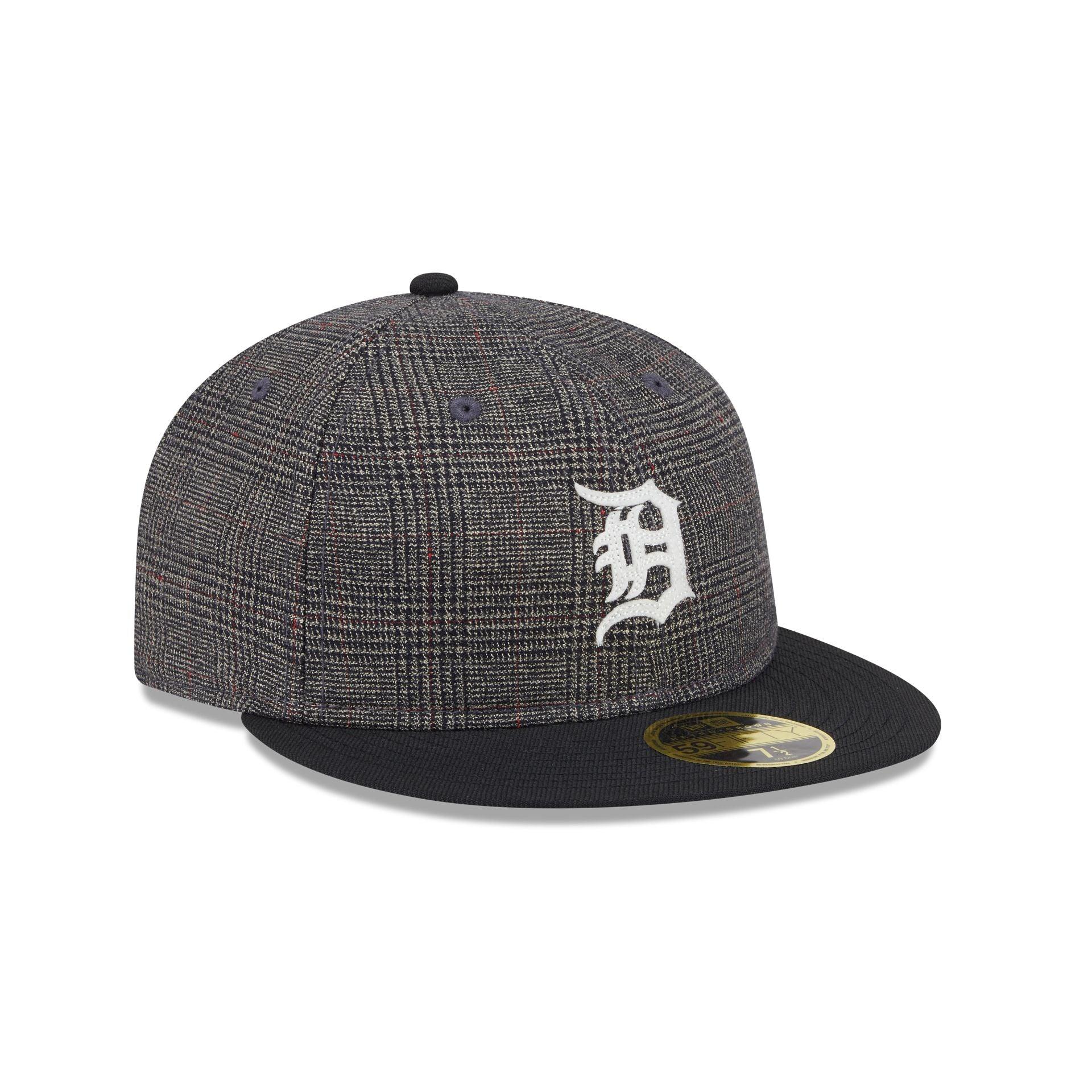 Detroit Tigers Plaid Retro Crown 59FIFTY Fitted Hat Male Product Image