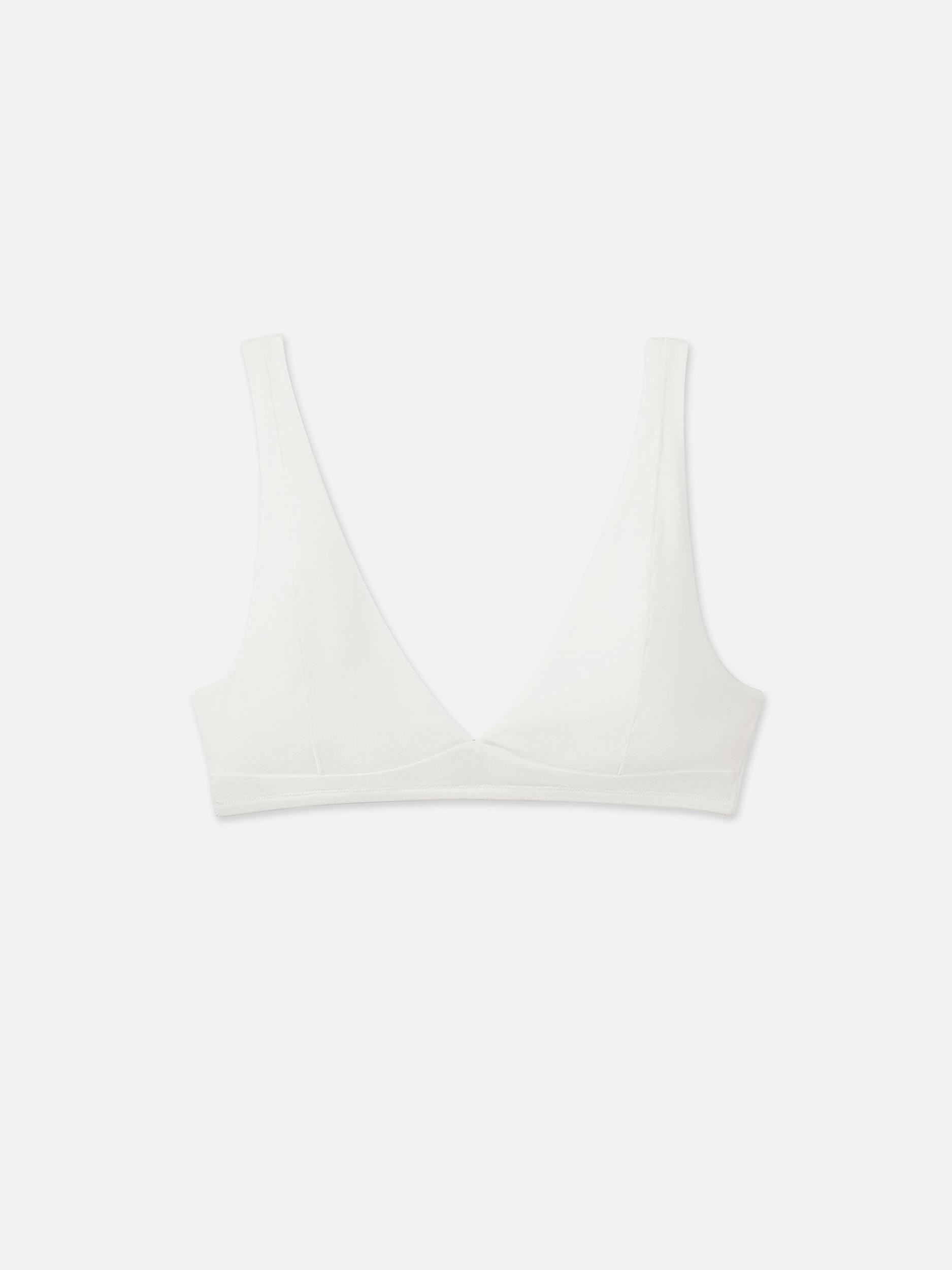 Tencel Comfort Wireless Triangle Bra Female Product Image