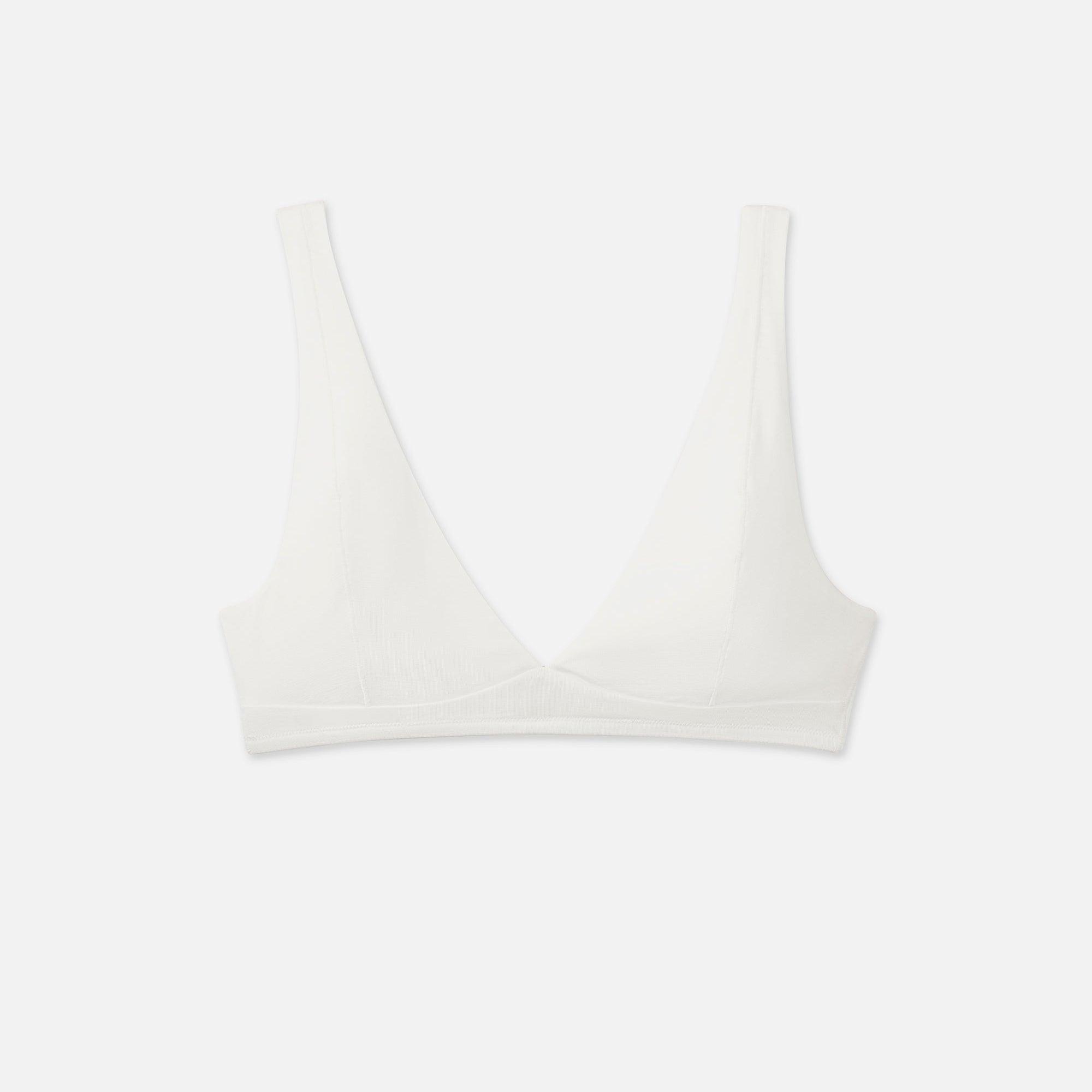 Tencel Comfort Wireless Triangle Bra Female Product Image