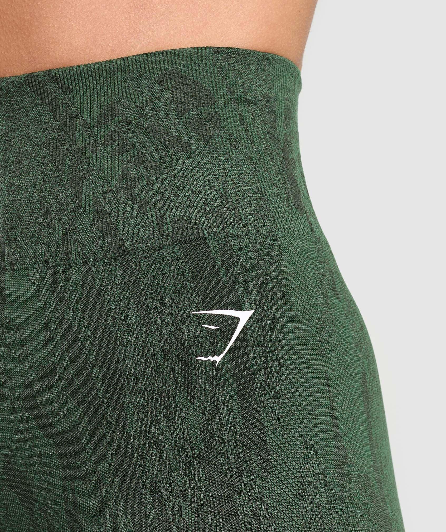 Gymshark Adapt Camo Seamless Leggings - Green Female Product Image