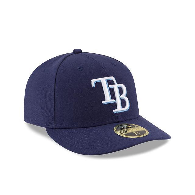 Tampa Bay Rays Authentic Collection Low Profile 59FIFTY Fitted Hat Male Product Image