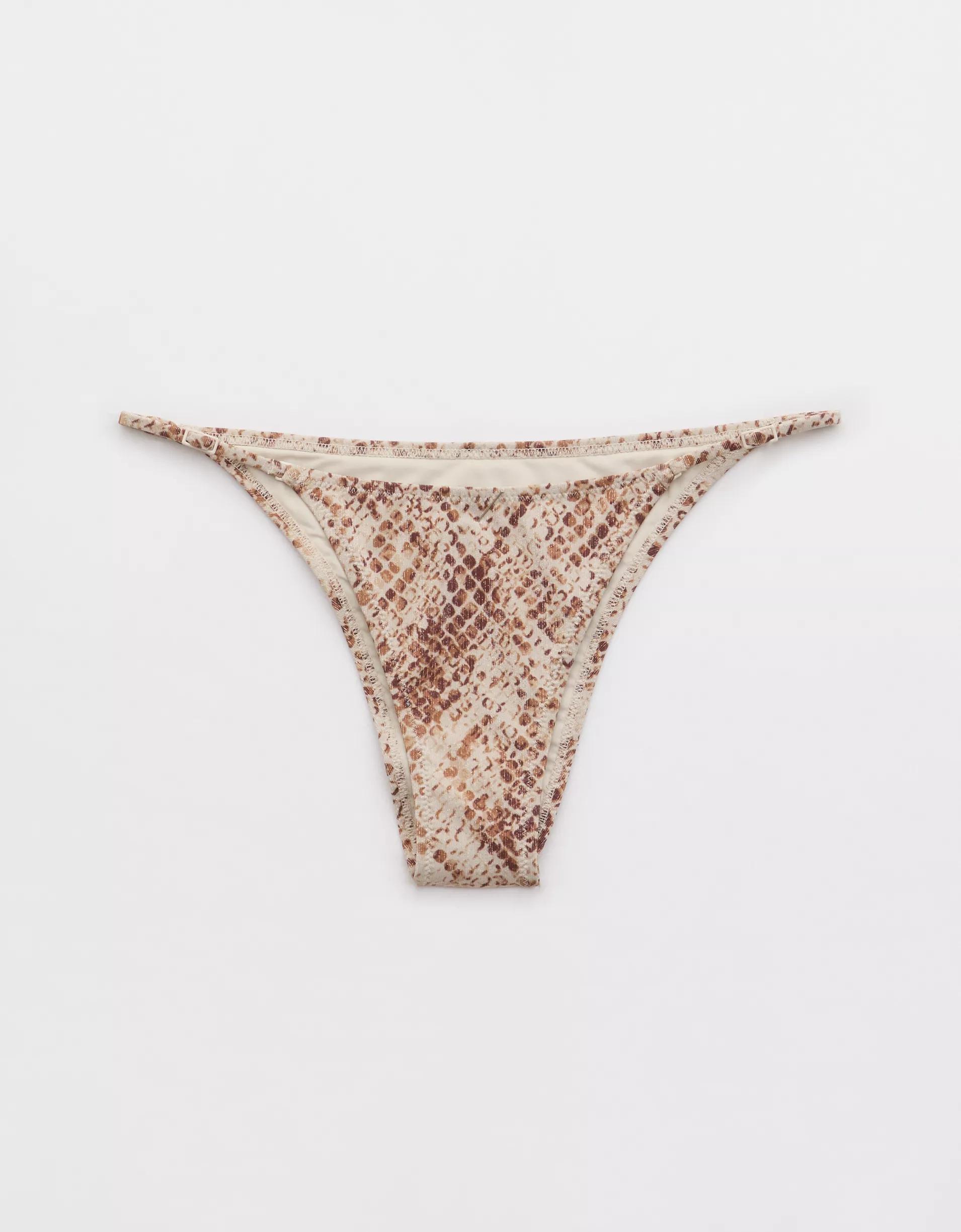 Aerie Sparkle Adjustable Cheekiest Bikini Bottom Product Image