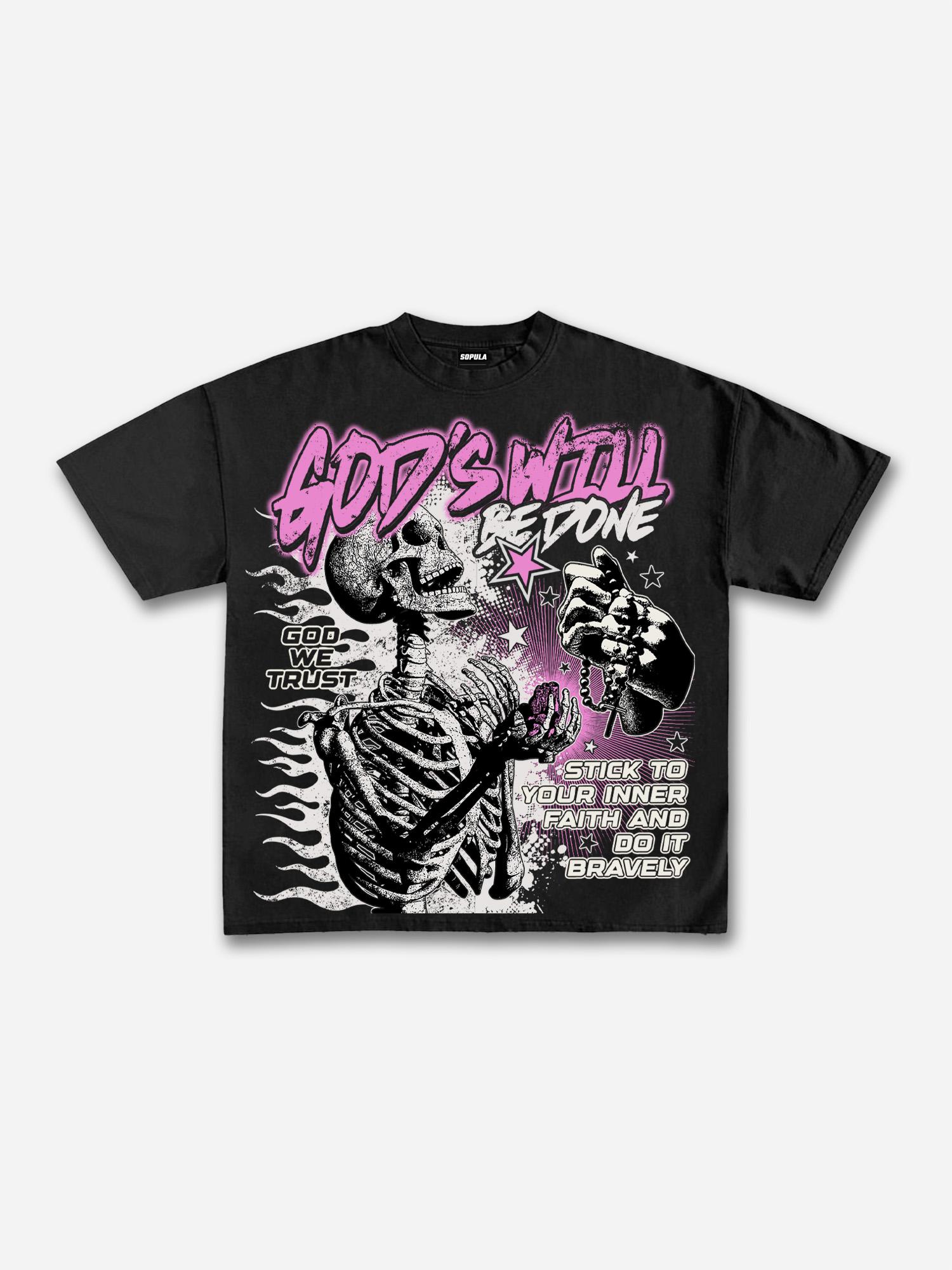 Sopula Vintage Spider Graphic Washed Oversized Zip Up Hoodie Product Image