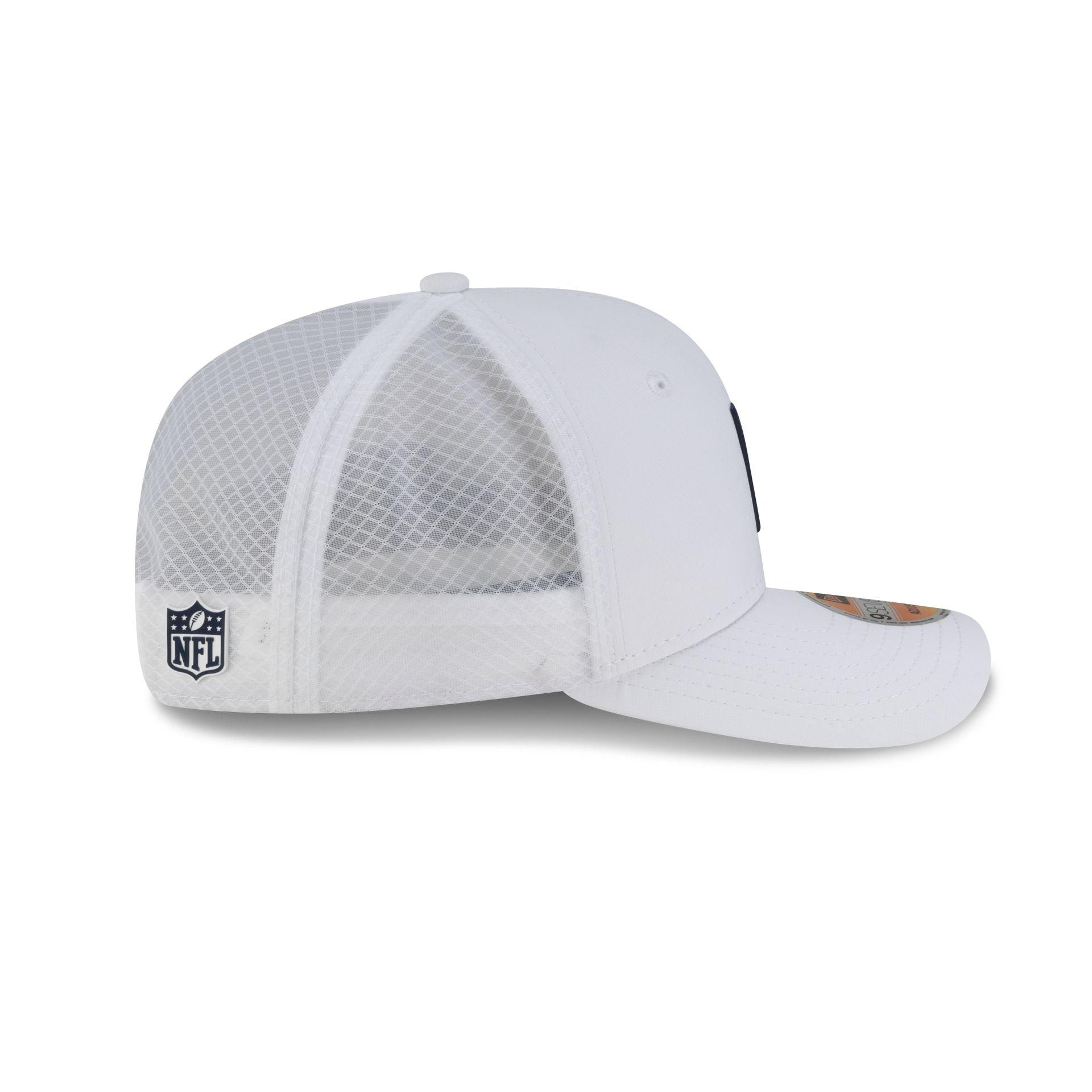 Seattle Seahawks 2025 Sideline Hot Weather White 9SEVENTY Trucker Hat Male Product Image