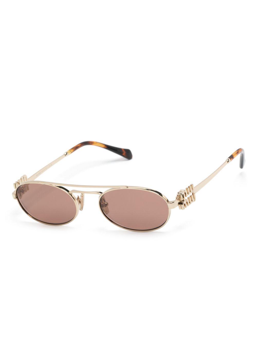 oval-frame sunglasses Product Image