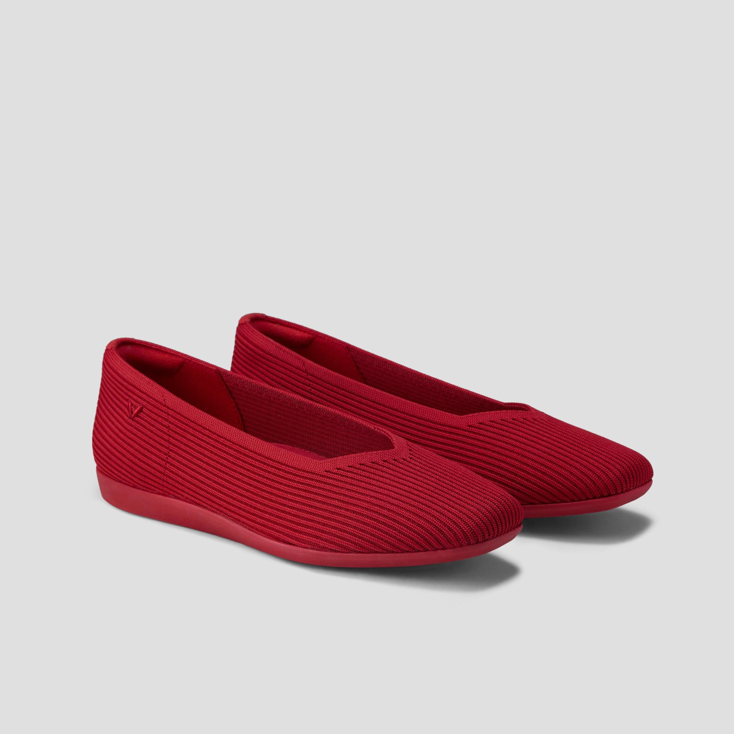 Lightweight Square-Toe V-Cut Flats (Margot Walker) Product Image