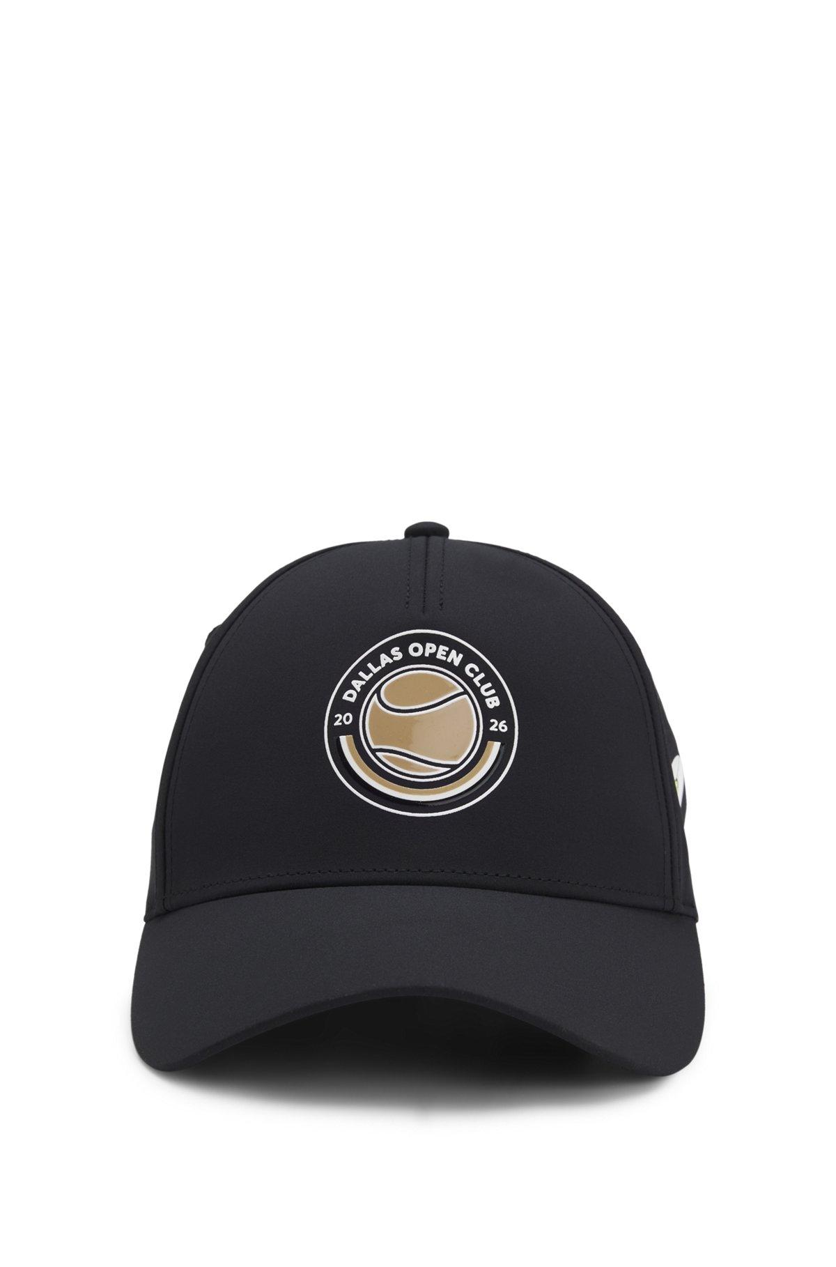 Five-panel cap with tennis artwork and logo Product Image