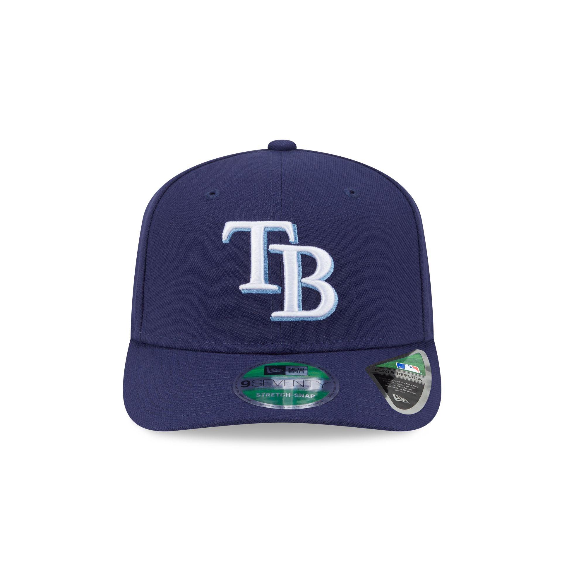 Tampa Bay Rays Game Authentic Collection 9SEVENTY Stretch-Snap Hat Male Product Image