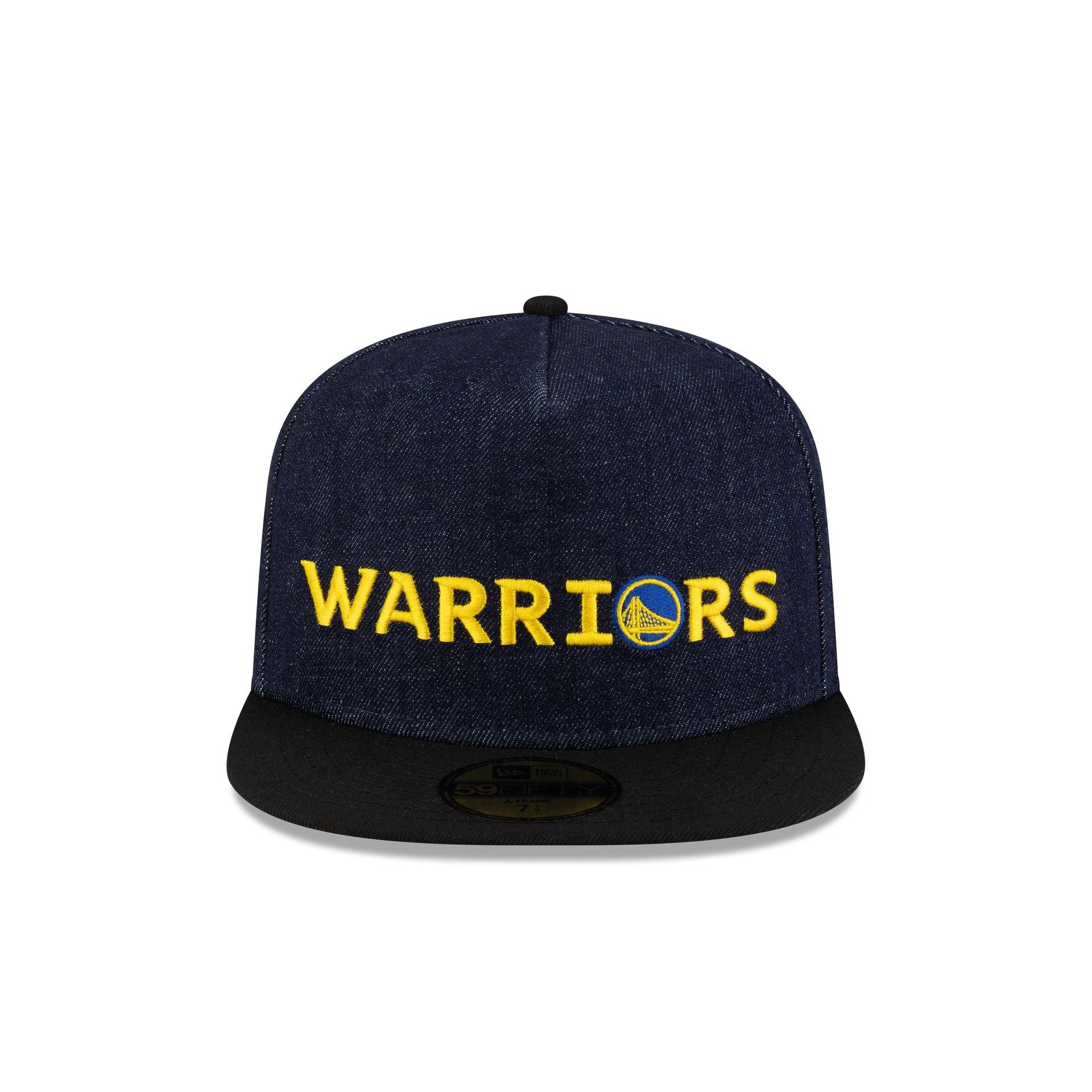 Toronto Raptors Navy Denim 59FIFTY A-Frame Fitted Hat Male Product Image