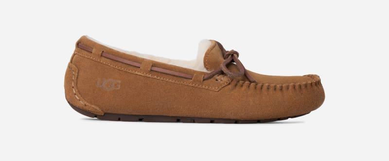 UGG Womens Dakota Wool-Lined Suede Slipper Product Image