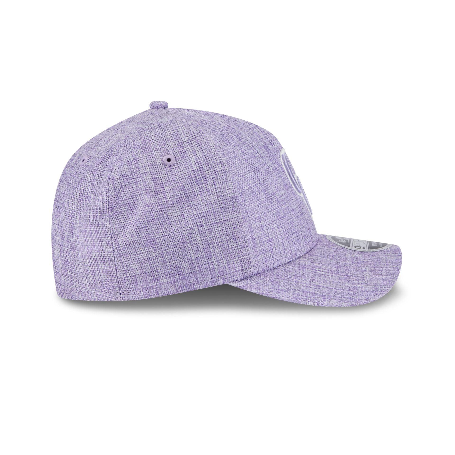 Colorado Rockies Cotton Weave Purple 9FORTY M-Crown A-Frame Snapback Hat Male Product Image