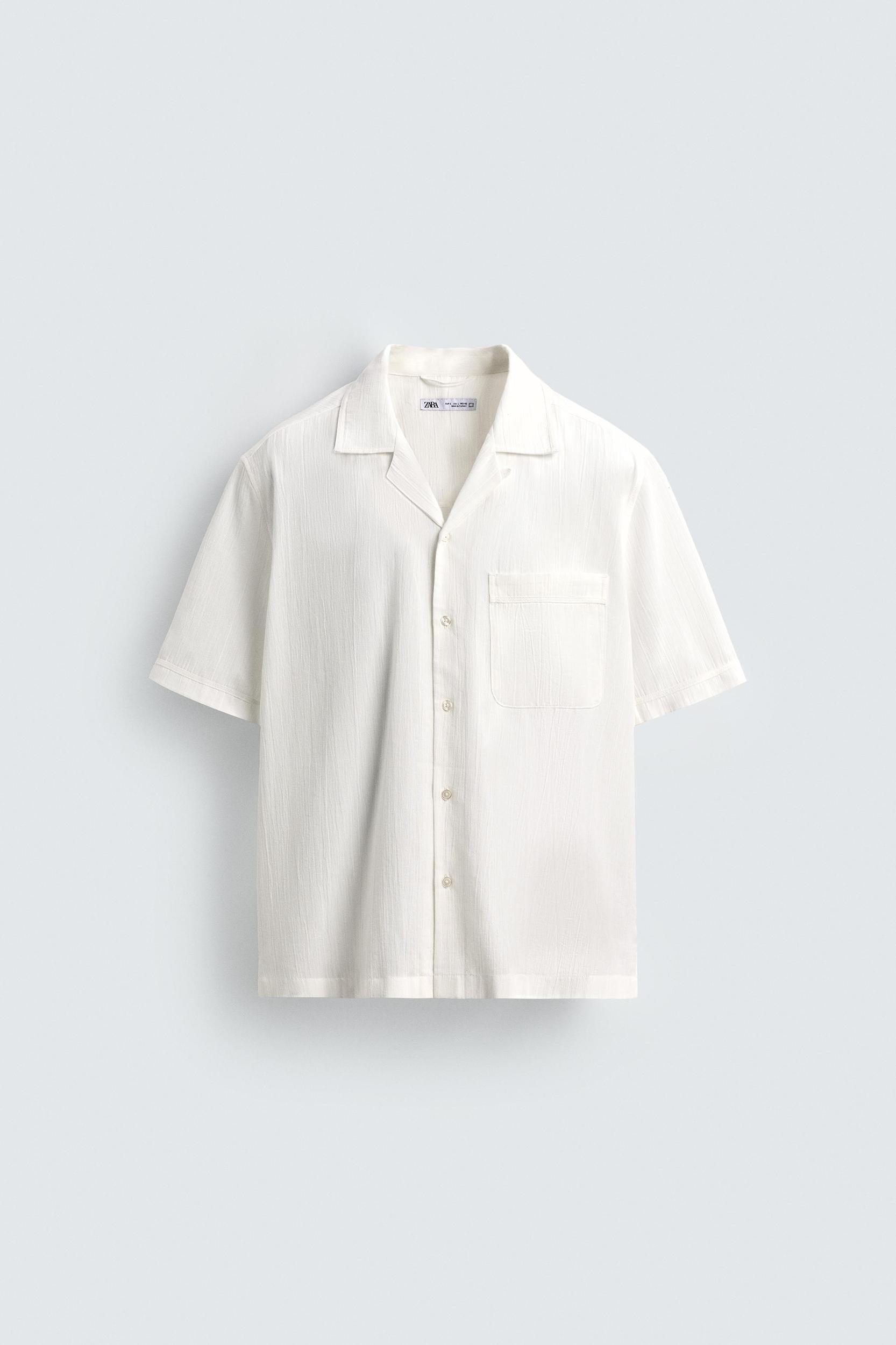 RELAXED FIT TEXTURED SHIRT Product Image