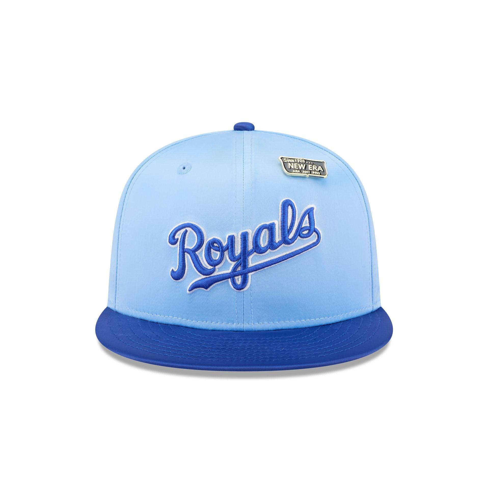 Kansas City Royals Spring Satin 59FIFTY Fitted Hat Male Product Image