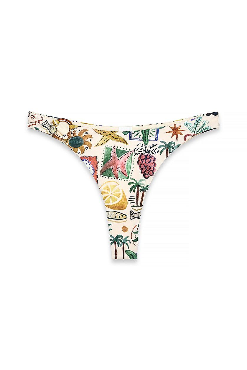Printed Bikini Panty Product Image