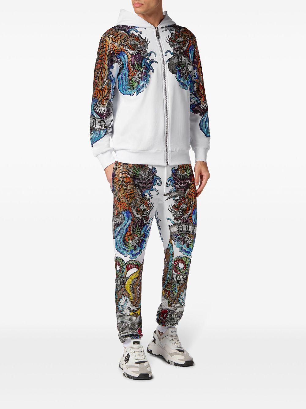 tattoo-print bomber jacket  Product Image