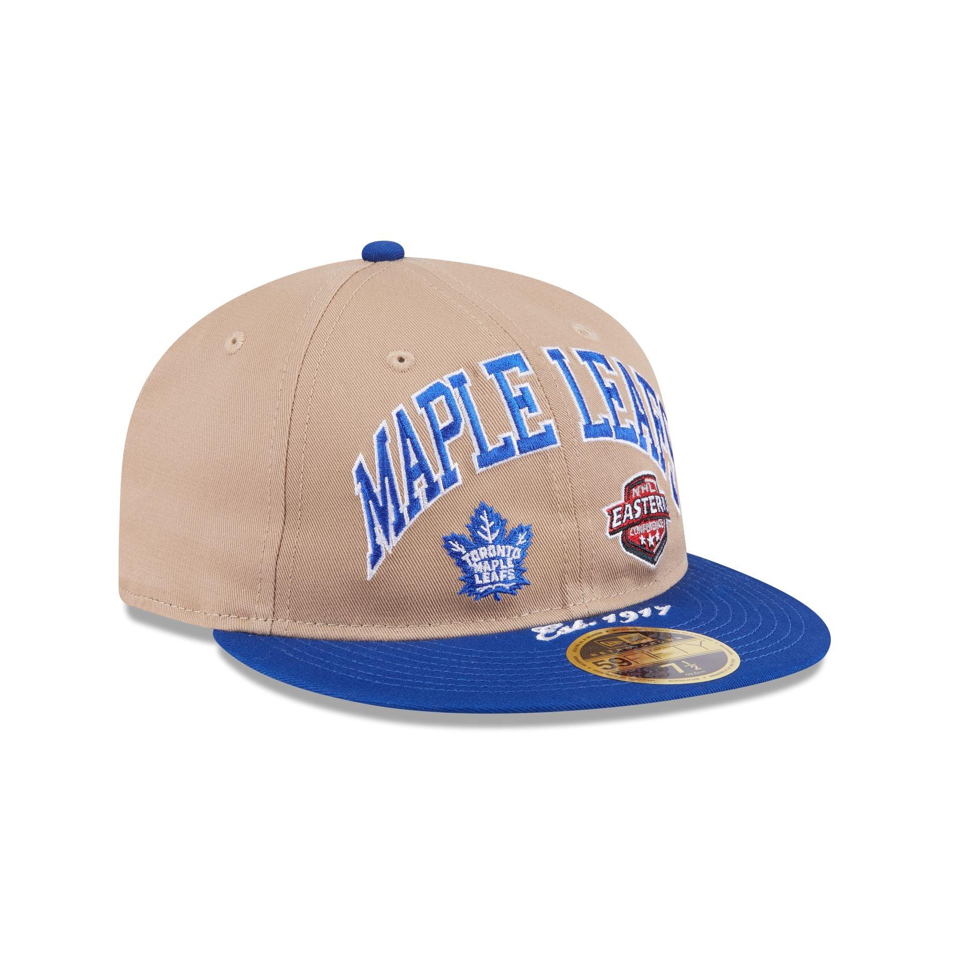 Toronto Maple Leafs Camel Retro Crown 59FIFTY Fitted Hat Male Product Image