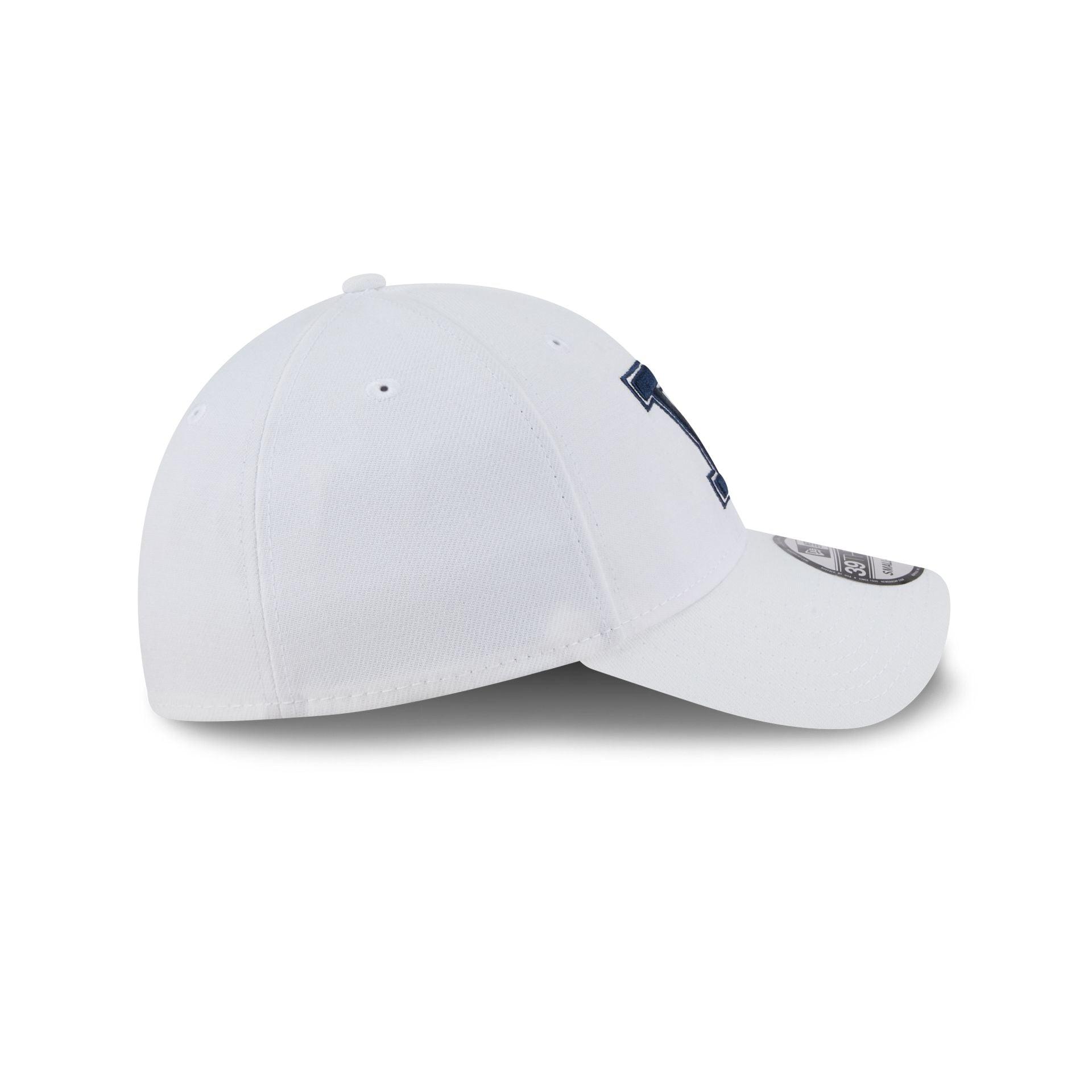 New Era Golf Script White 39THIRTY Stretch Fit Hat Male Product Image