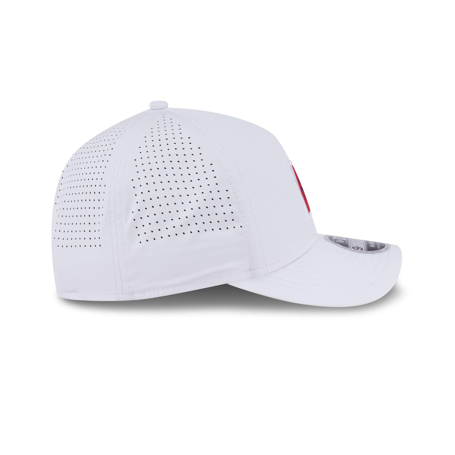 Oracle Red Bull Racing Optic White 9FORTY M-Crown A-Frame Snapback Hat Male Product Image